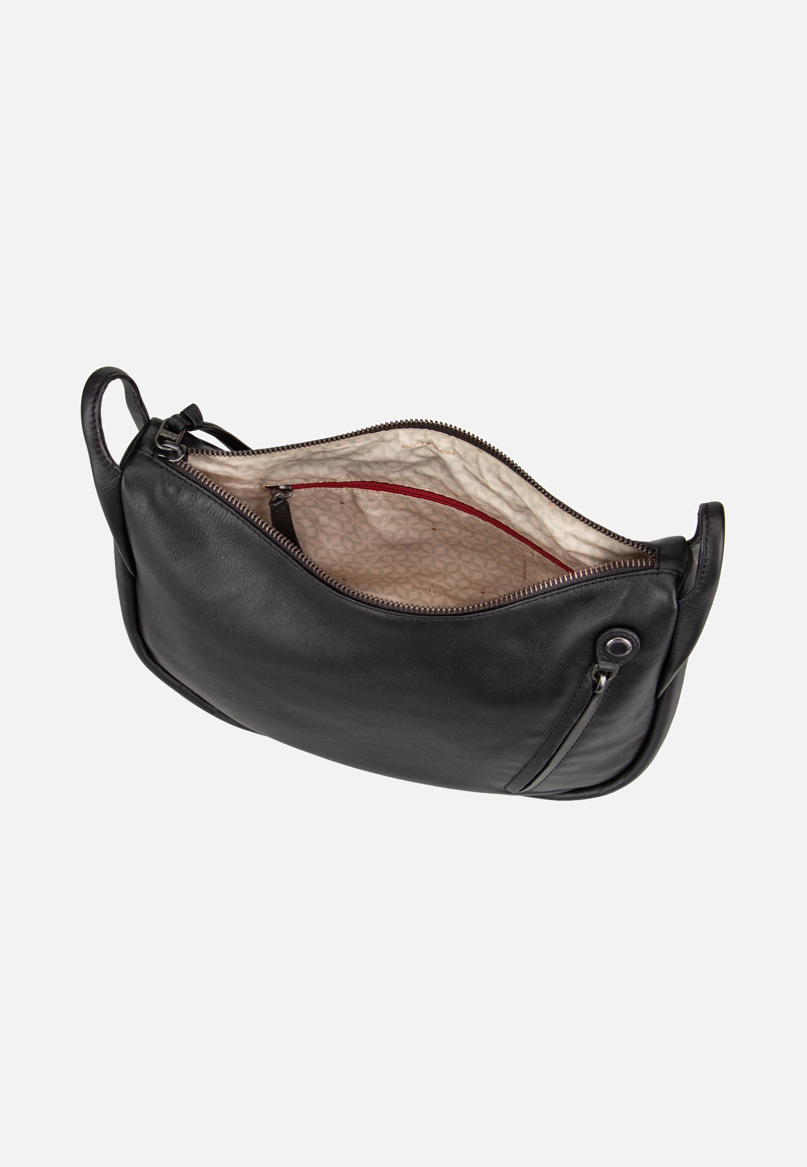 aunts & uncles Raven Jet Black Schultertasche