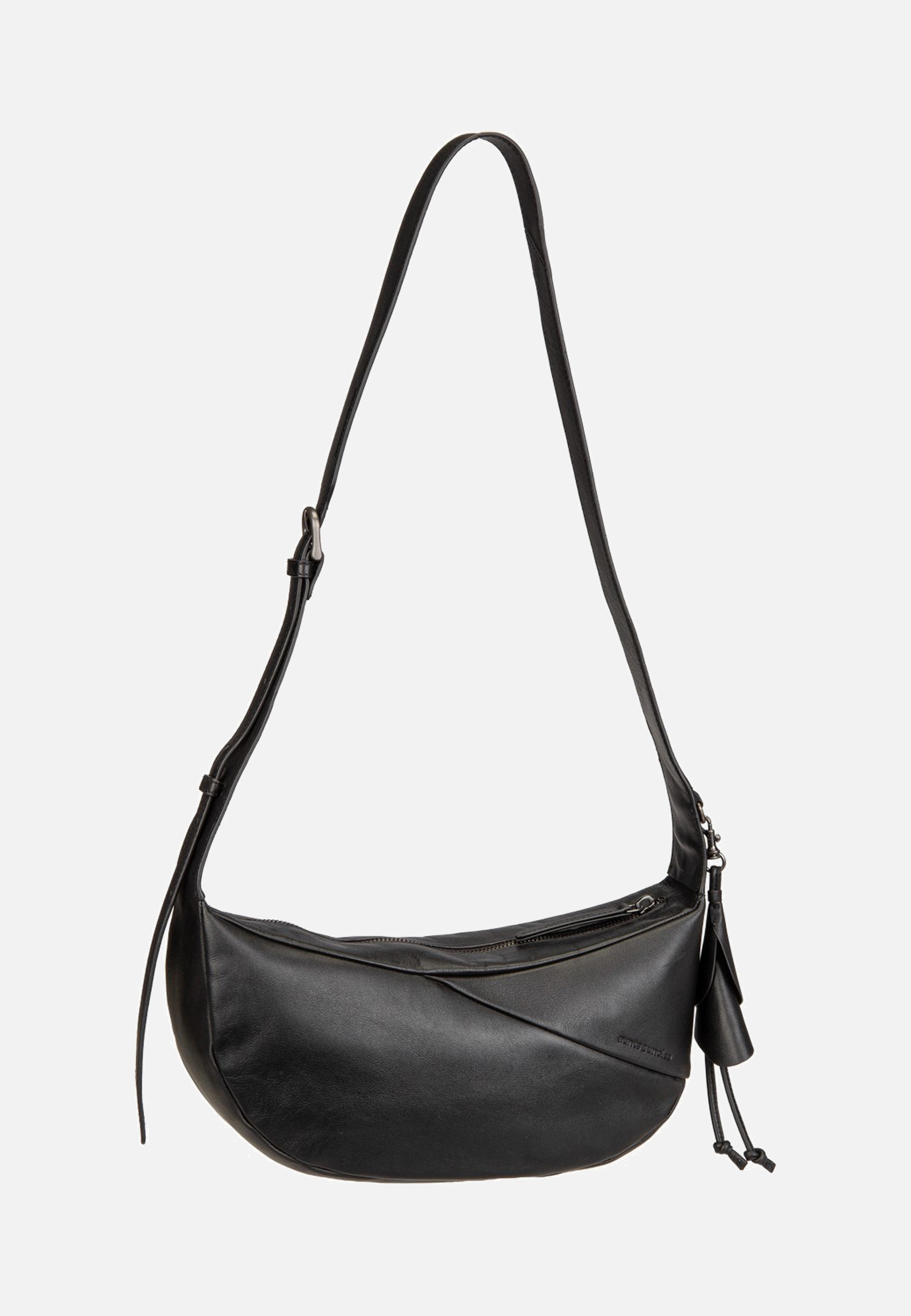aunts & uncles Reed Jet Black Schultertasche