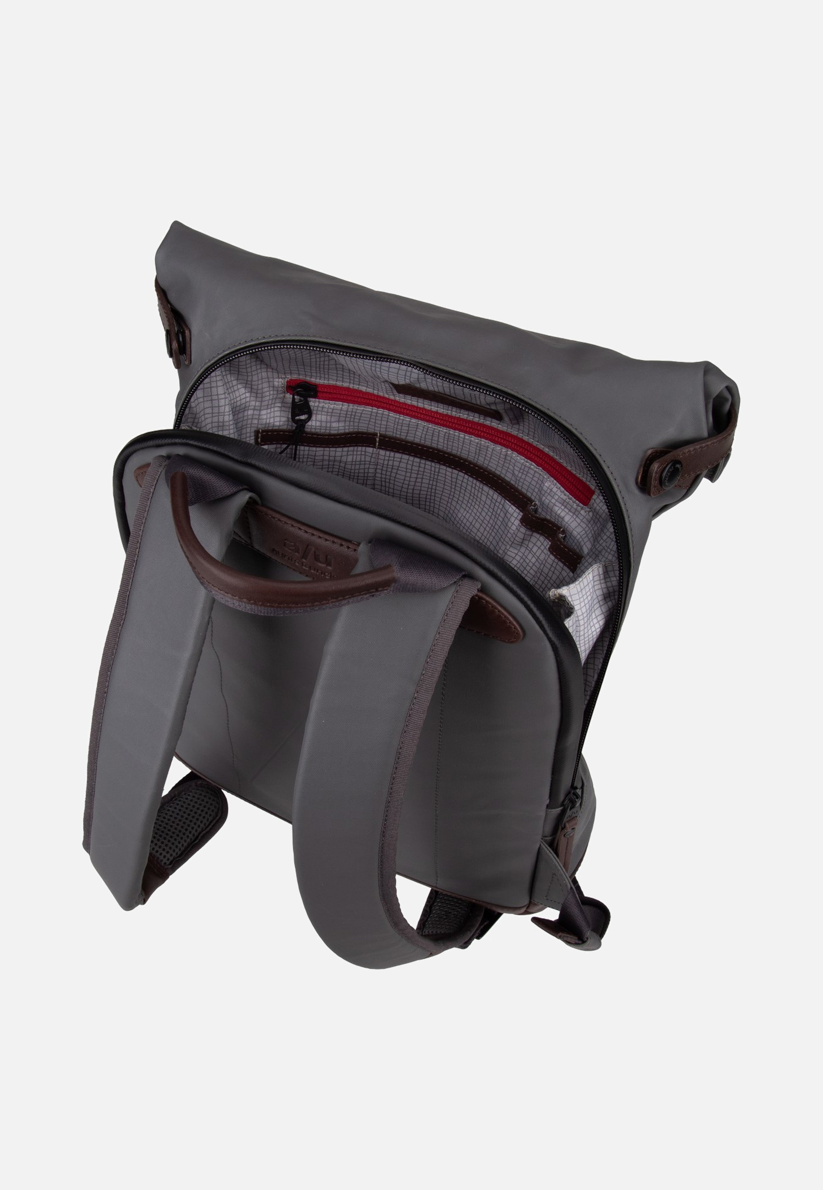 aunts & uncles Wakayama Pewter Rolltop Rucksack