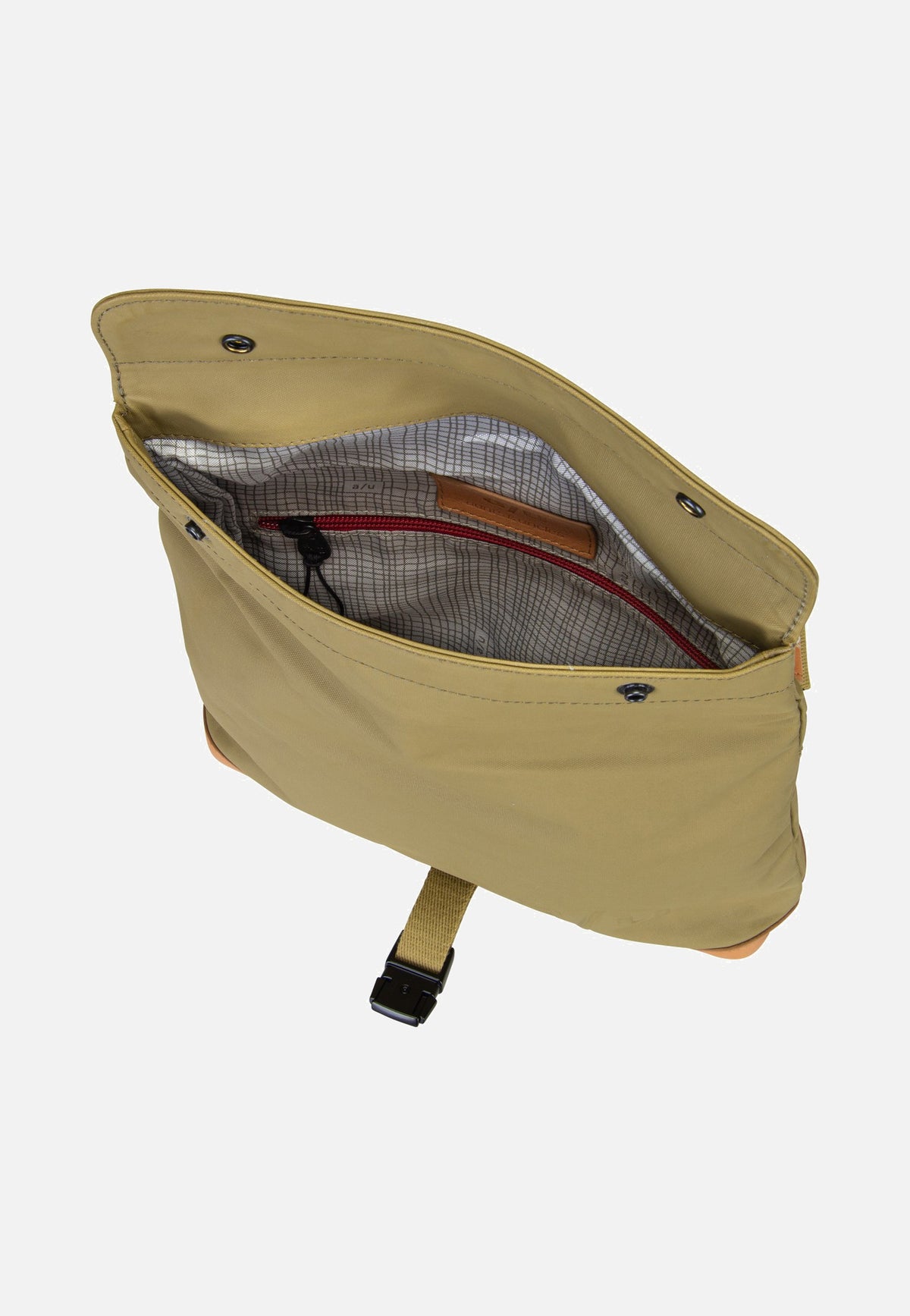 aunts & uncles Yao Olive Stone Crossbody Bag