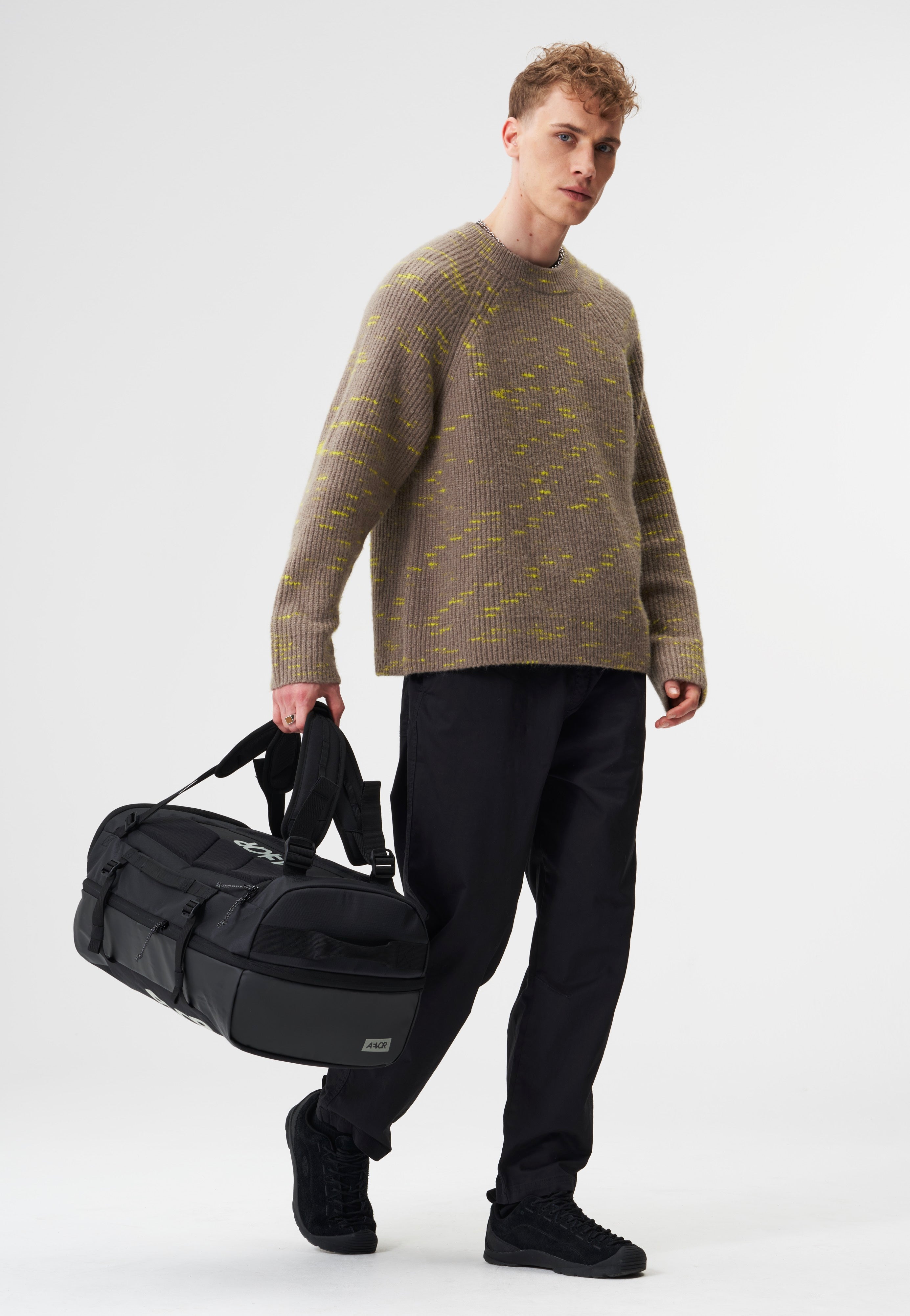 AEVOR Duffel Pack Proof Black Dufflebag