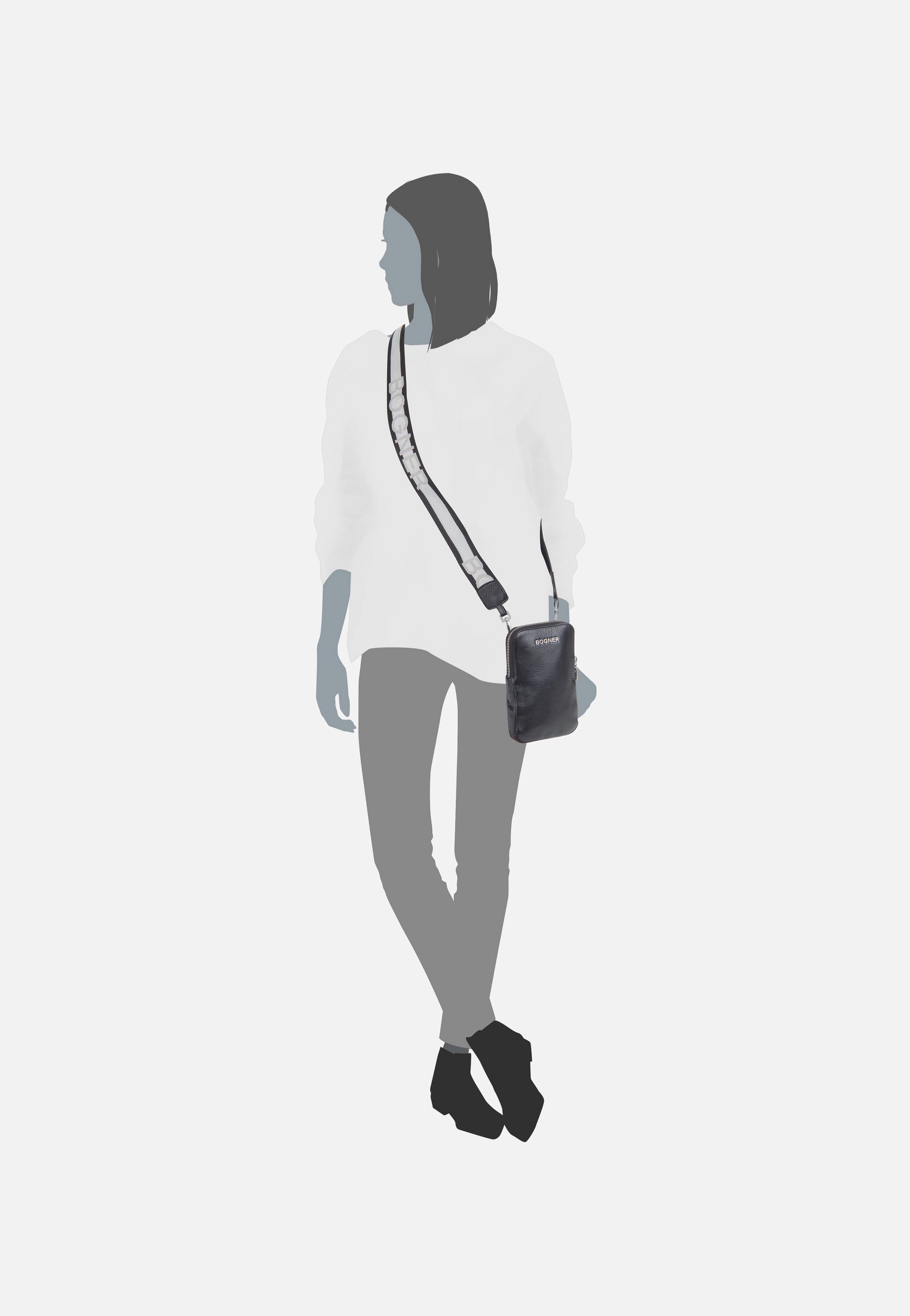 Bogner - Andermatt Johanna Phonecase LVZ Black - Phone Pouches | Women-Image
