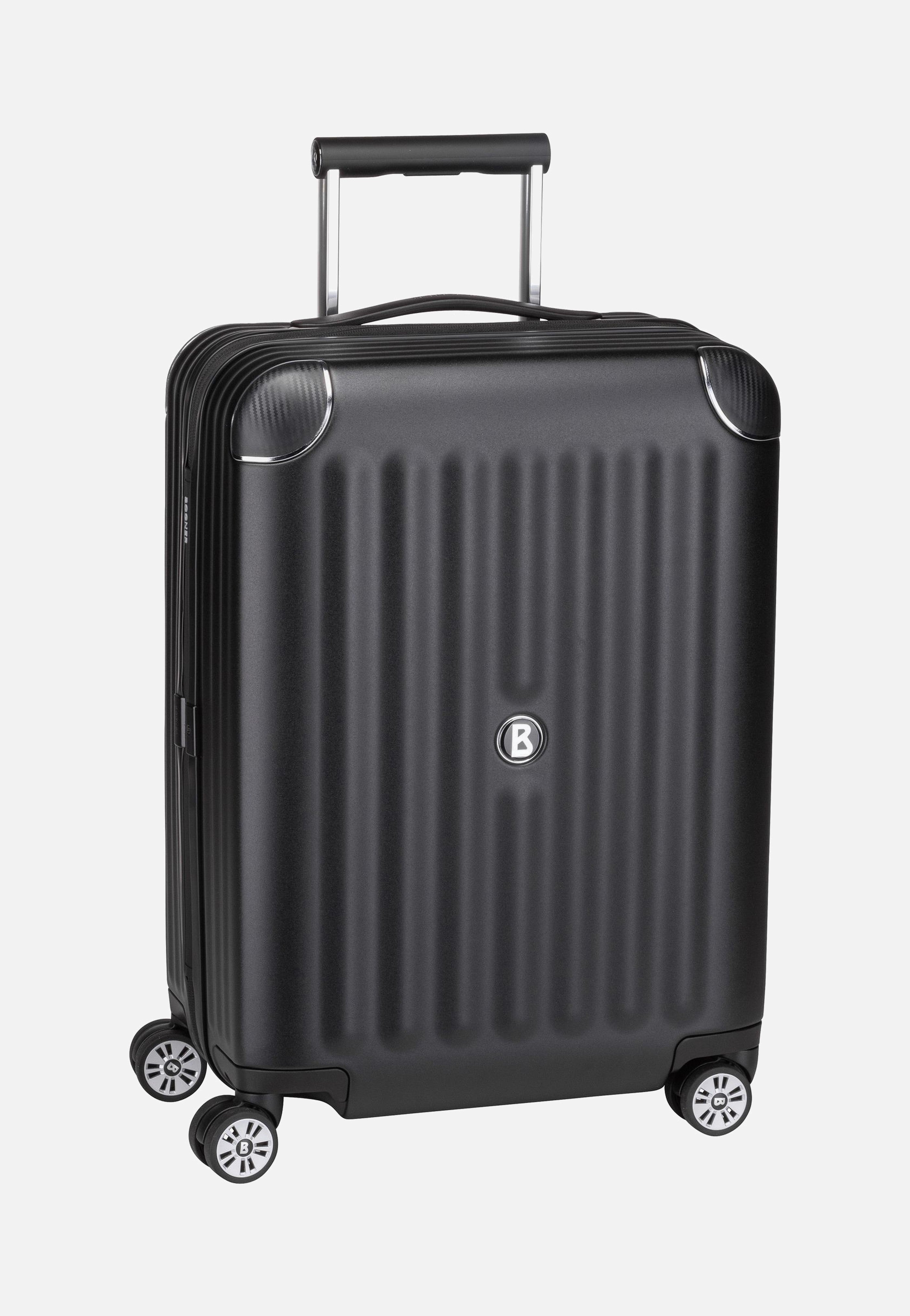 Bogner - Piz Deluxe C55 Trolleycase SVZ 4W Black - Suitcase | Men-Image