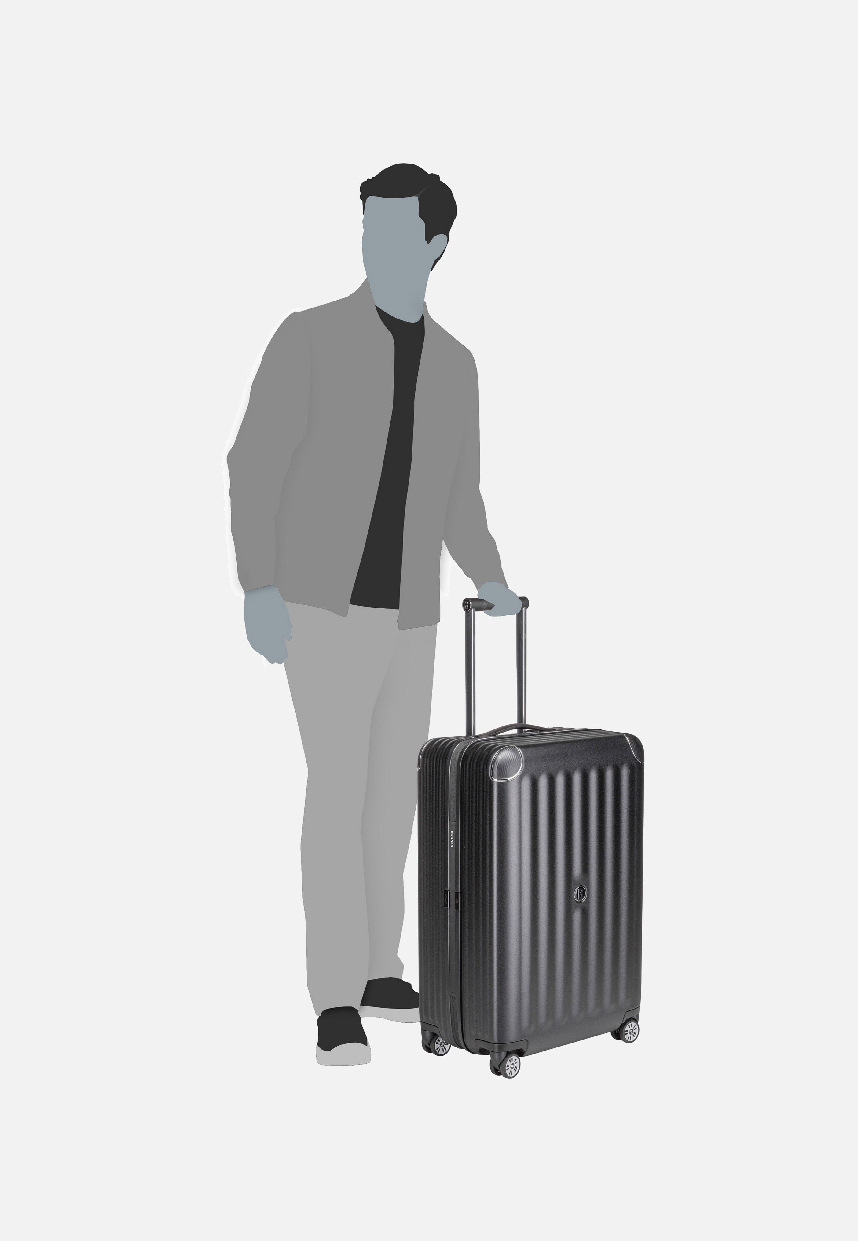 Bogner - Piz Deluxe C65 Trolleycase MVZ 4w Black - Suitcase | Men-Image