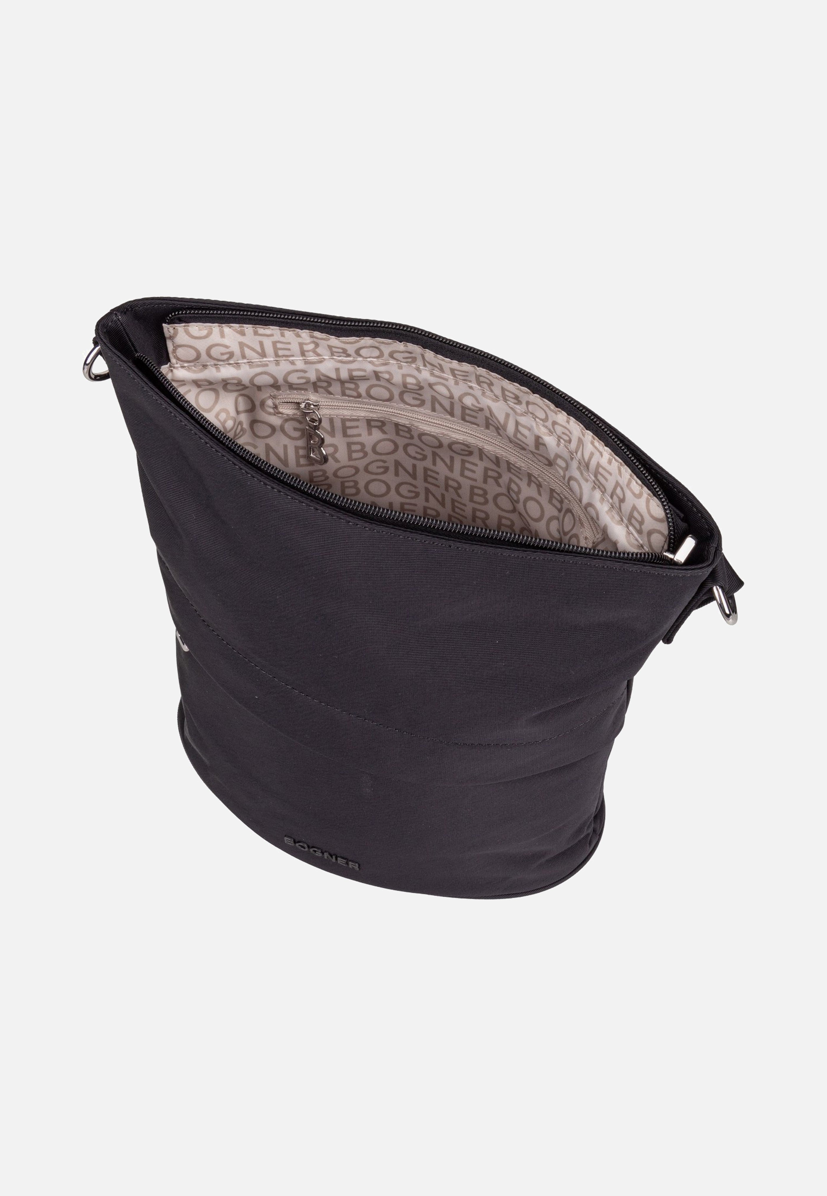 Bogner - Maxon Heather SVZ Black - Hobo Bag | Neutral-Image
