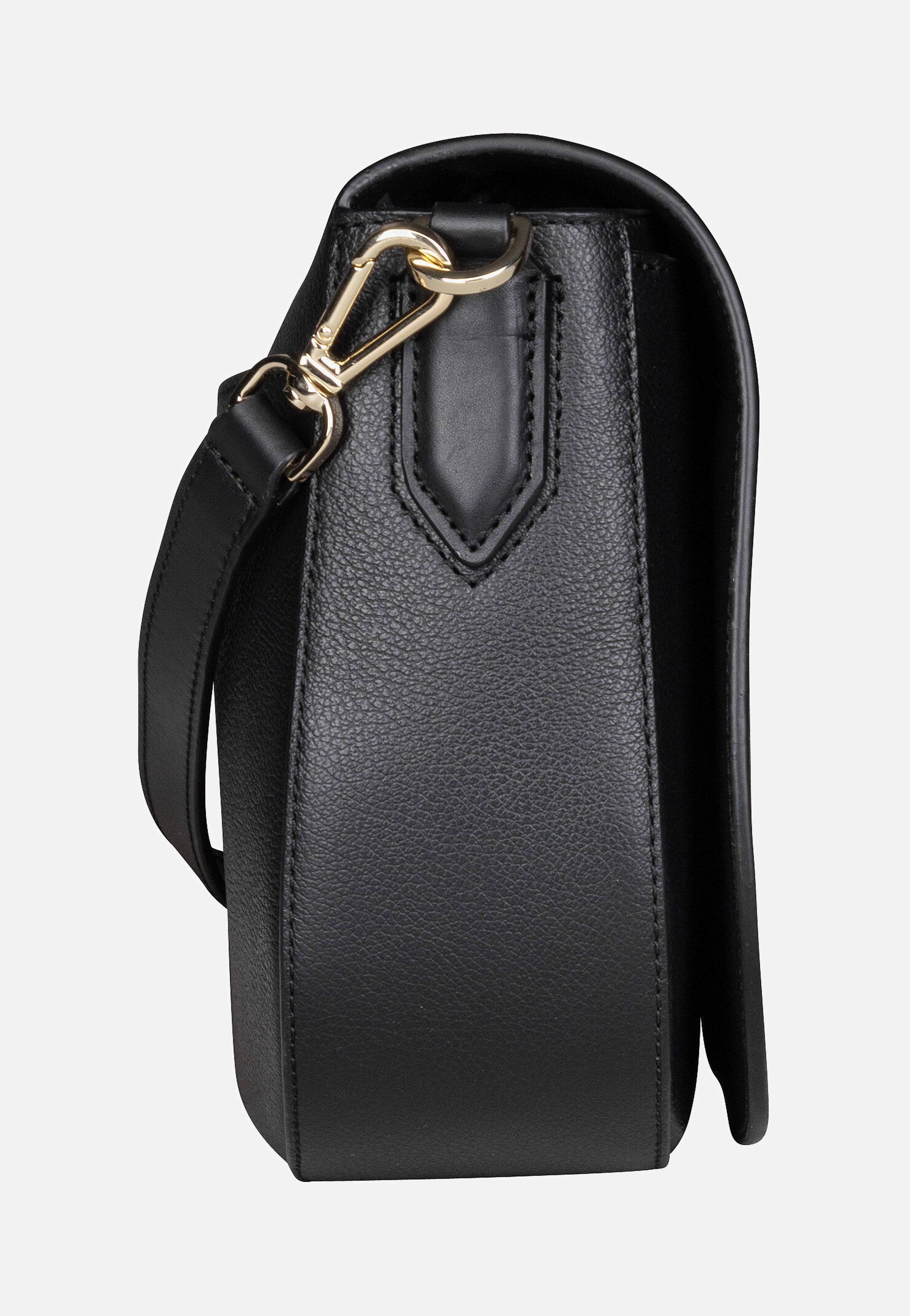 BOSS - Alyce Flap BM 50535965 Black - Saddle Bag | Women-Image