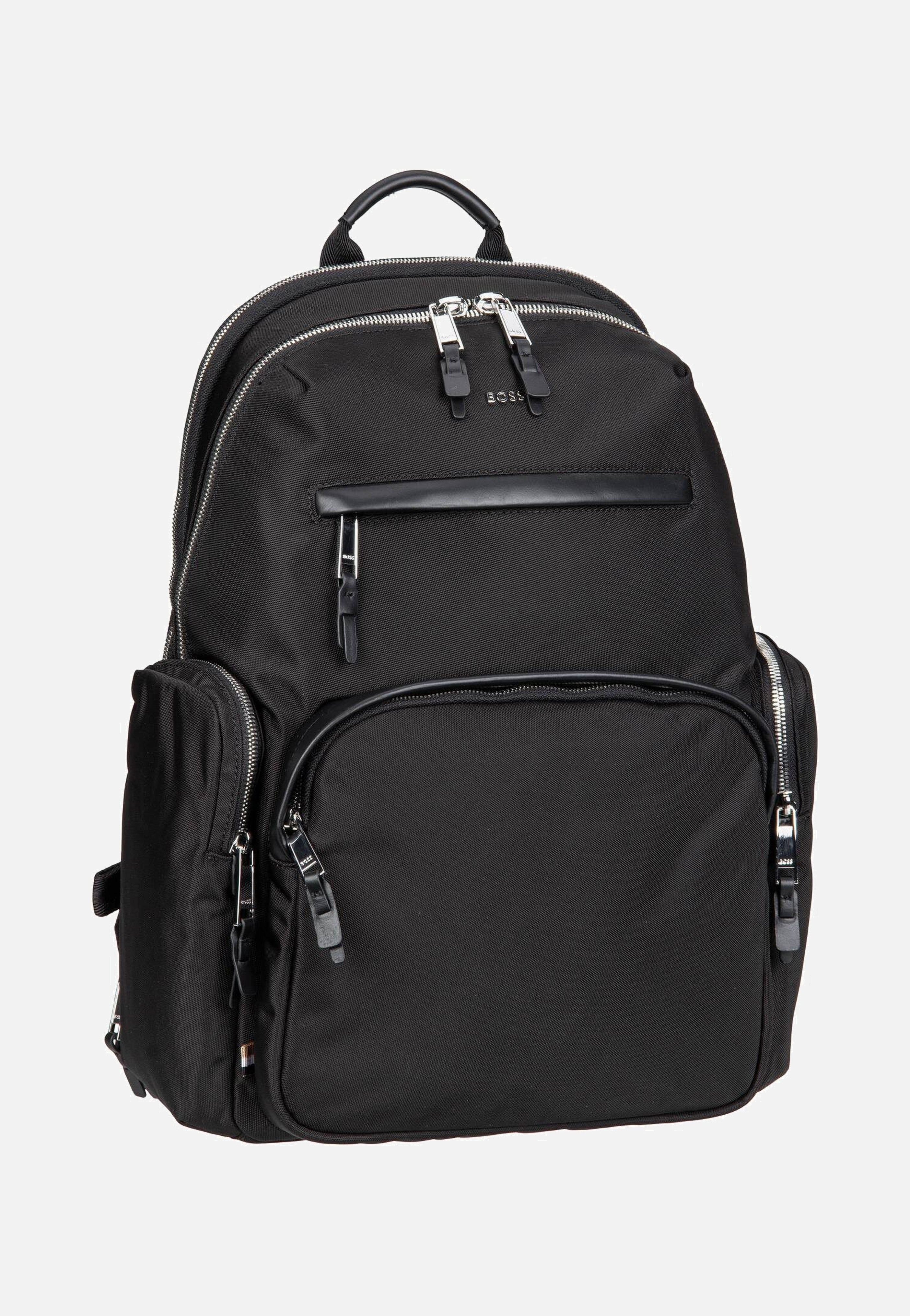 BOSS Highway Backpack 50536485 Black Rucksack
