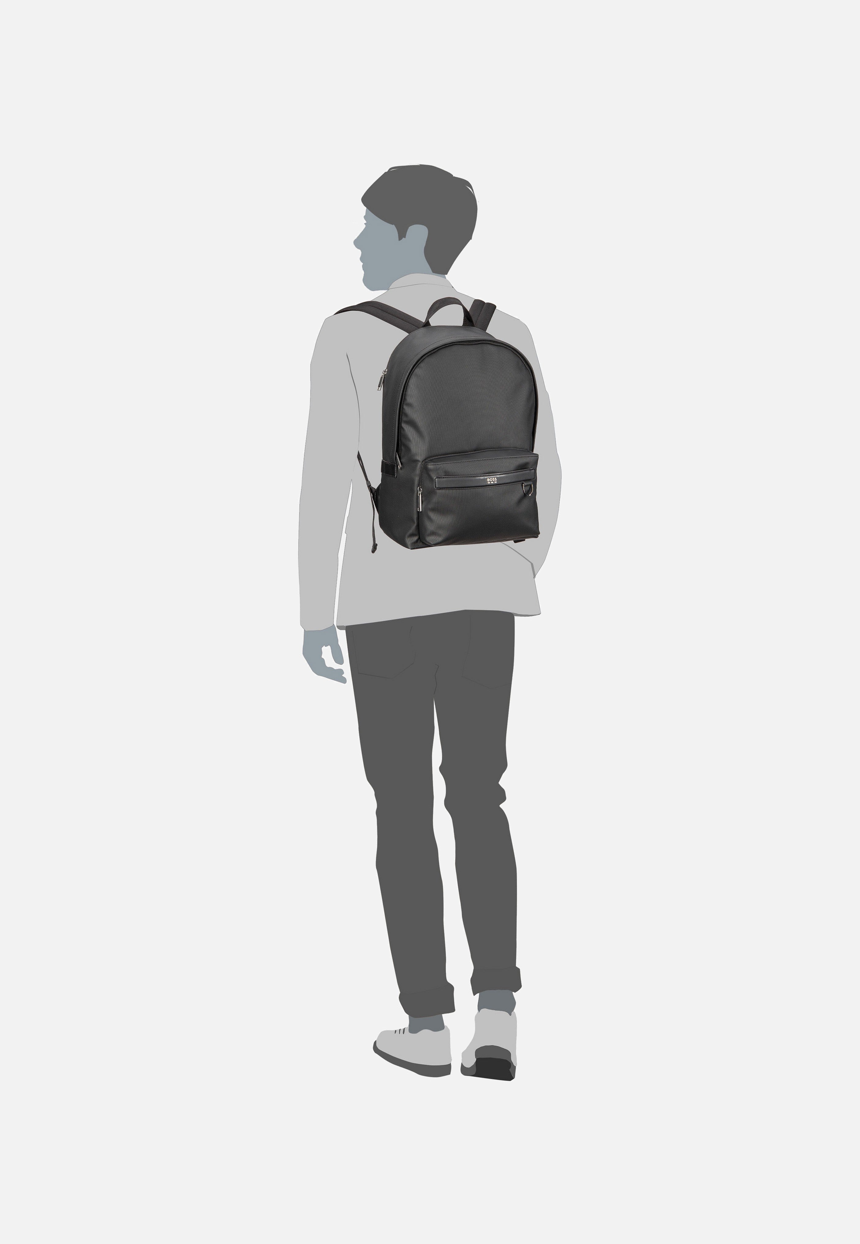 BOSS Jinko Evo BP 50548779 Black Rucksack