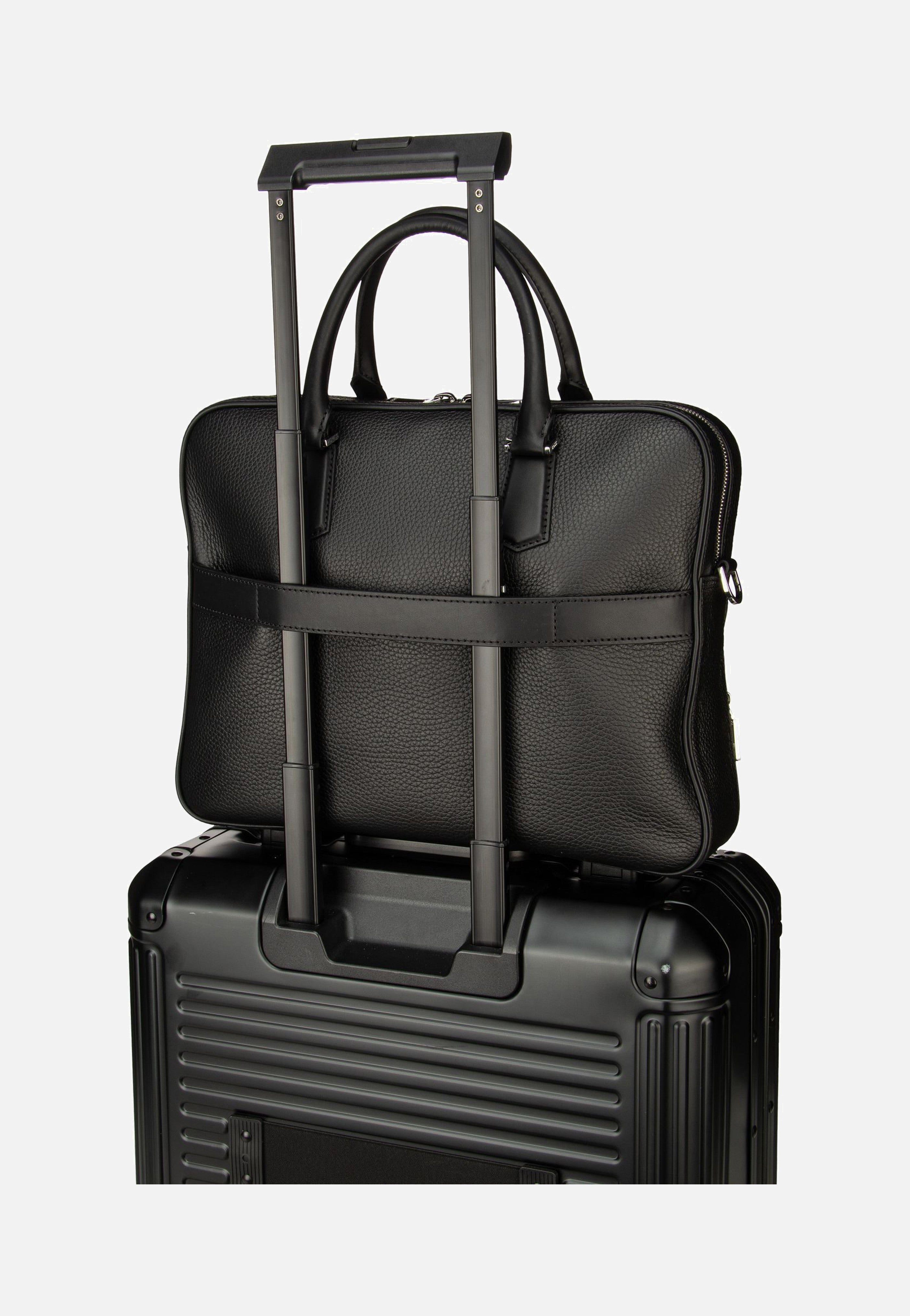 BOSS - New Crosstown S 50529293 Black - Briefcase | Men-Image