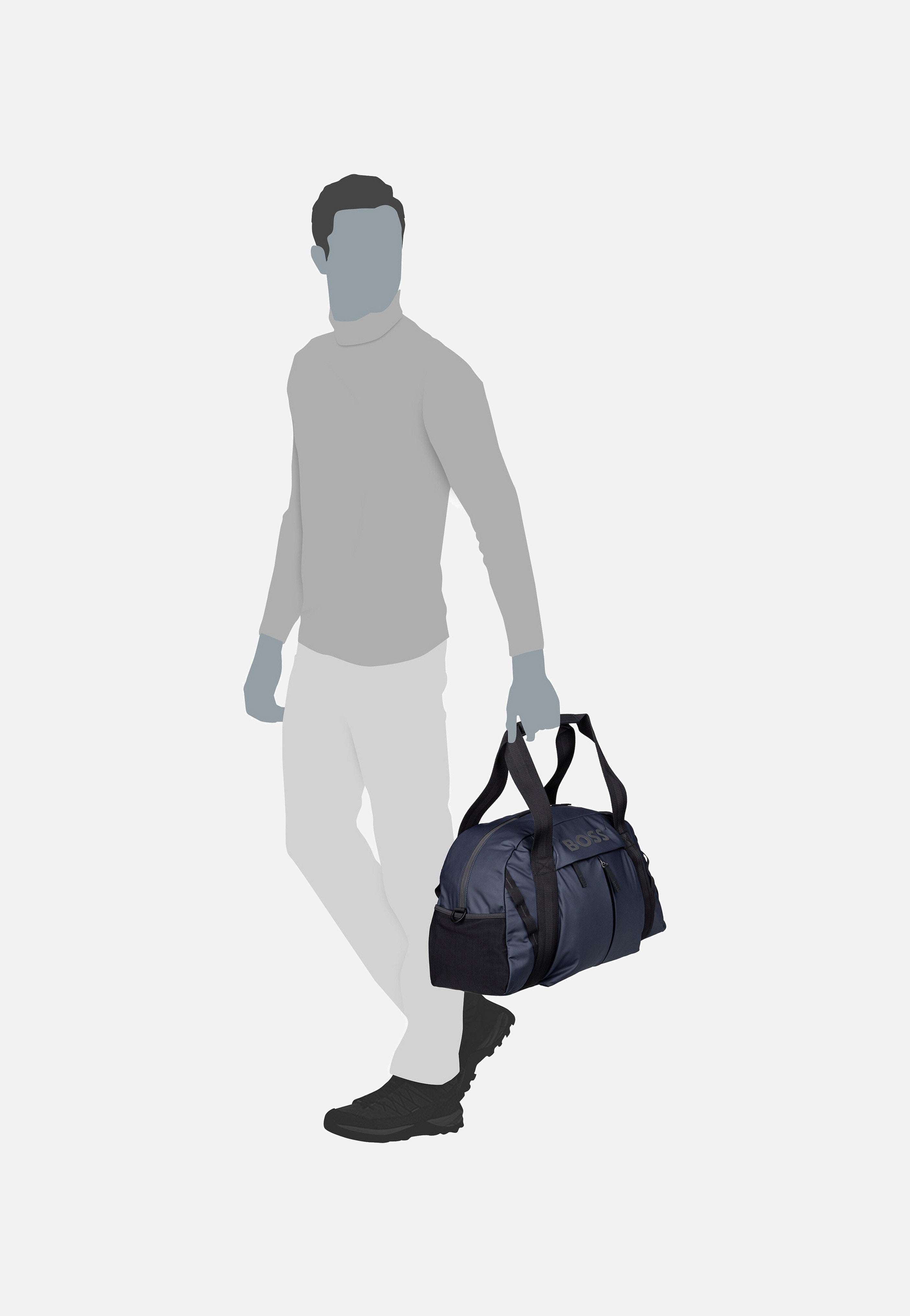 BOSS - Stormy Holdall 50516885 Dark Blue - Dufflebag | Men-Image