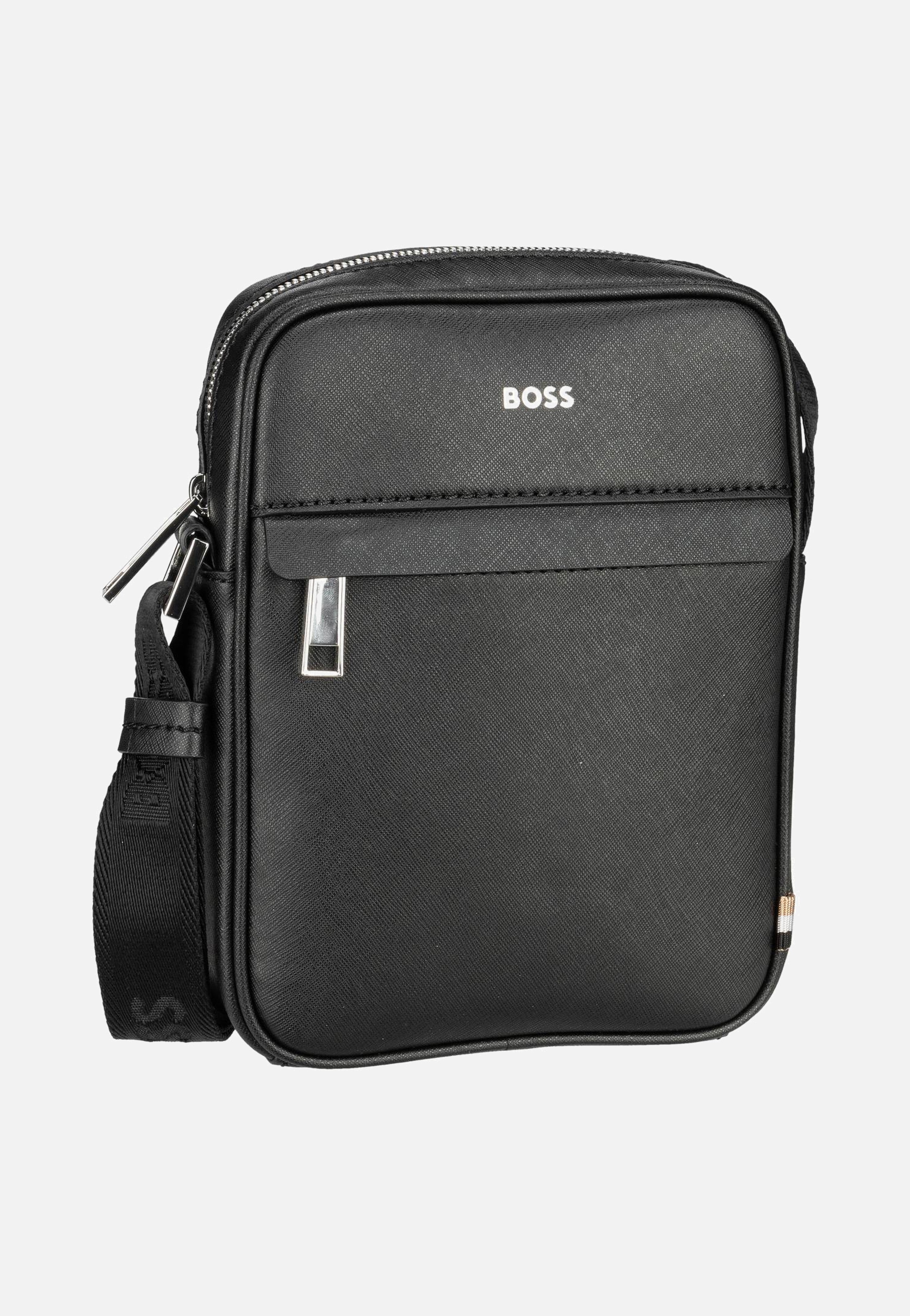 BOSS - Zair North South Zip Black - Crossbody Bag | Men-Image