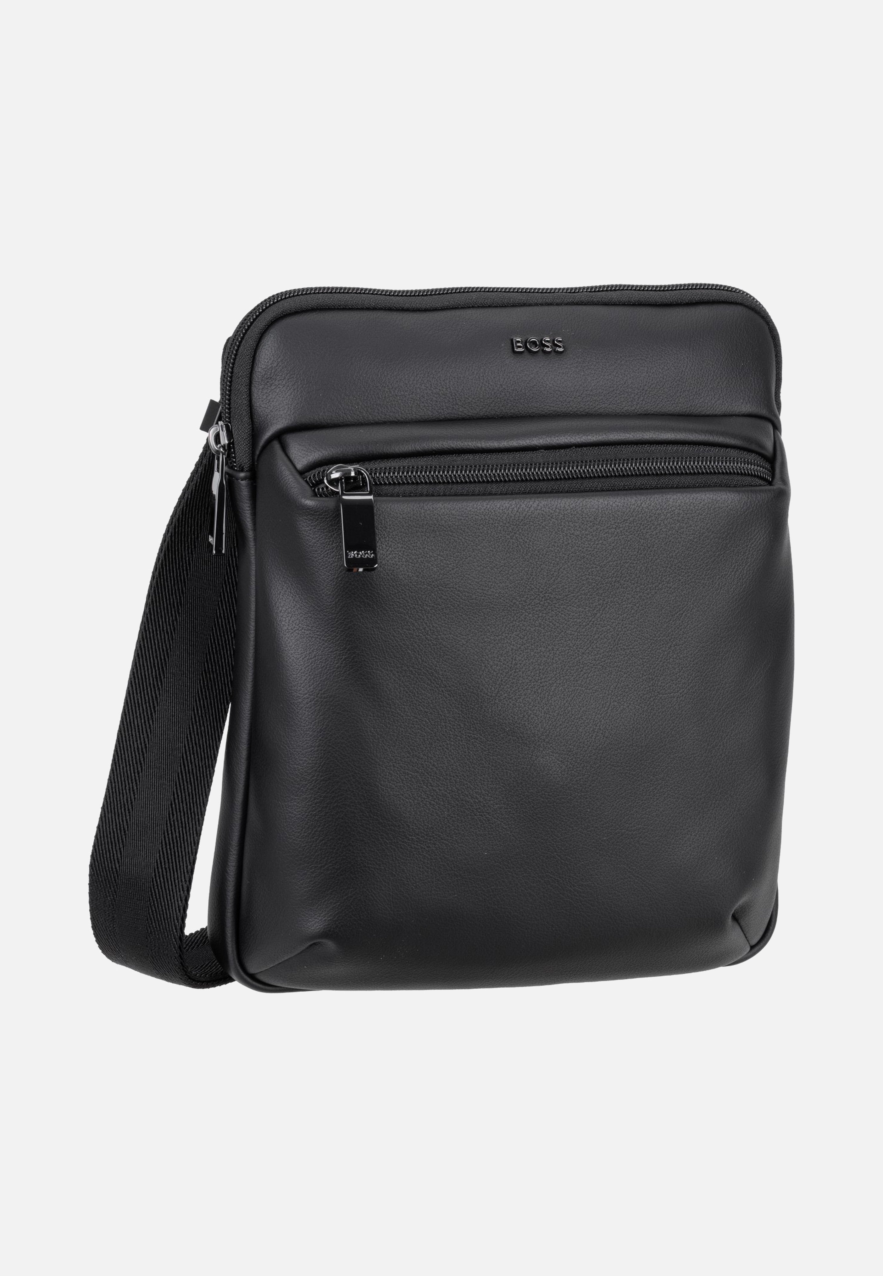 BOSS Jace Envelope Black Crossbody Bag