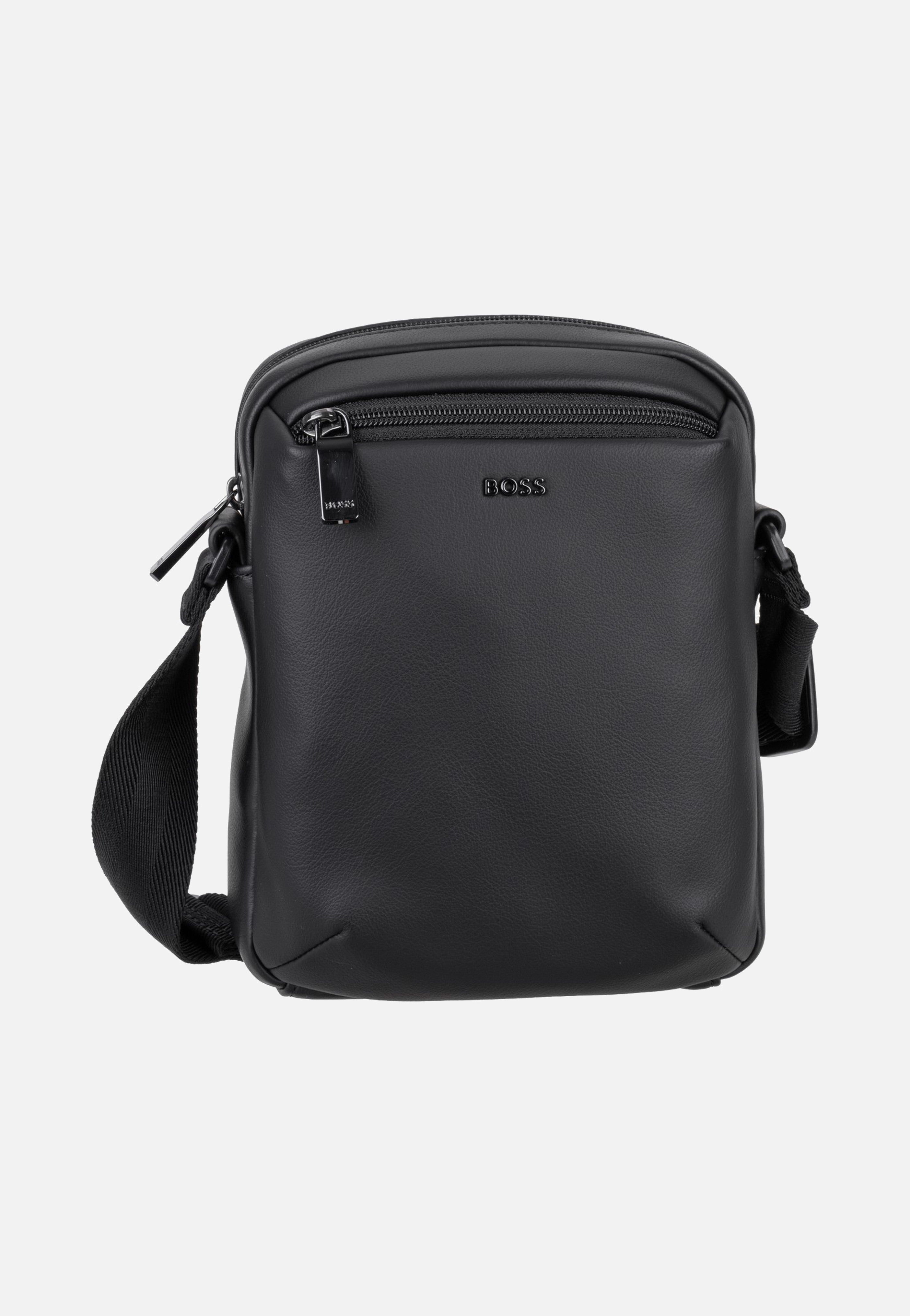 BOSS Jace NS Zip Black Crossbody Bag