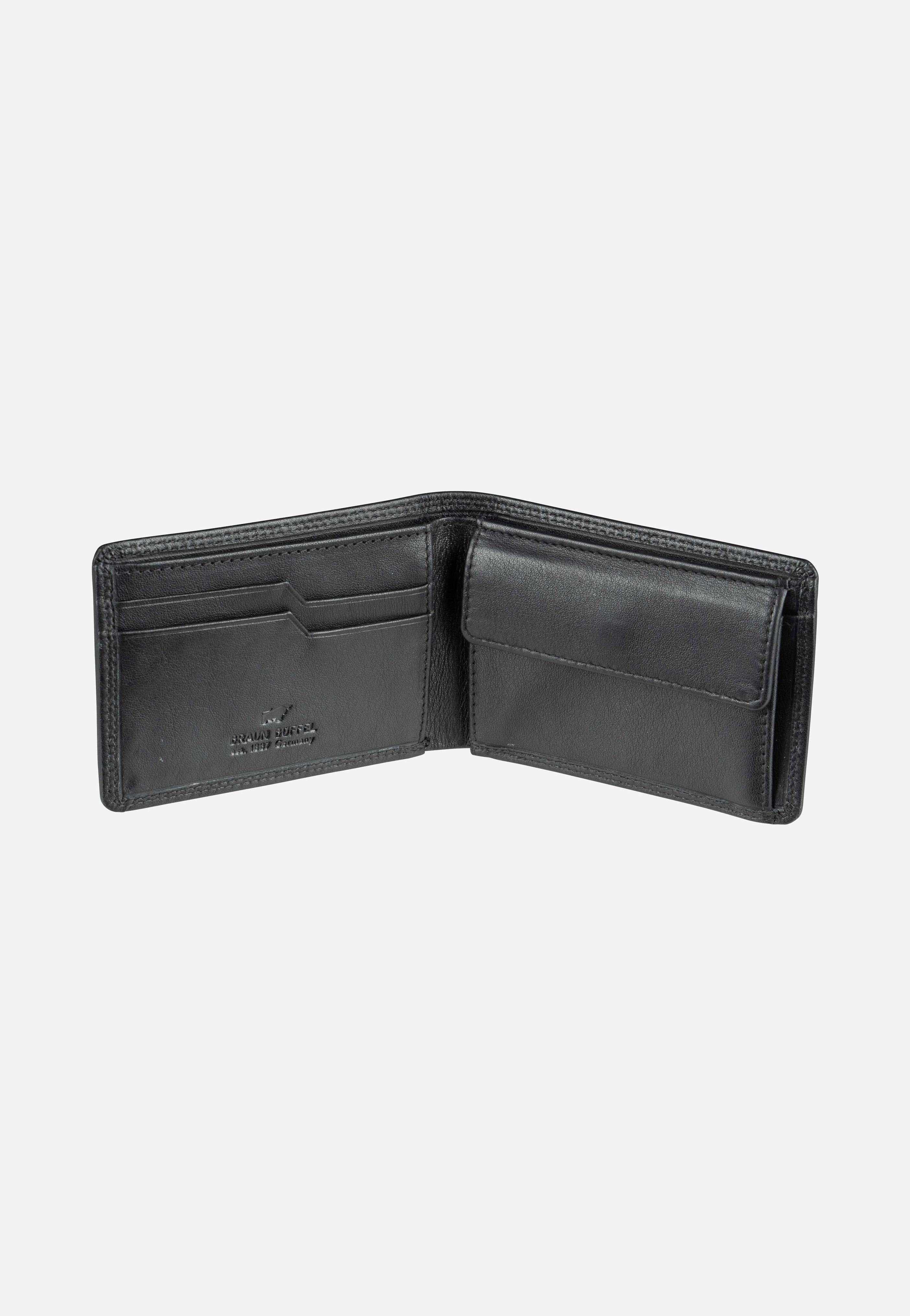Braun Büffel - Golf Secure 90030 Schwarz - Wallet | Men-Image