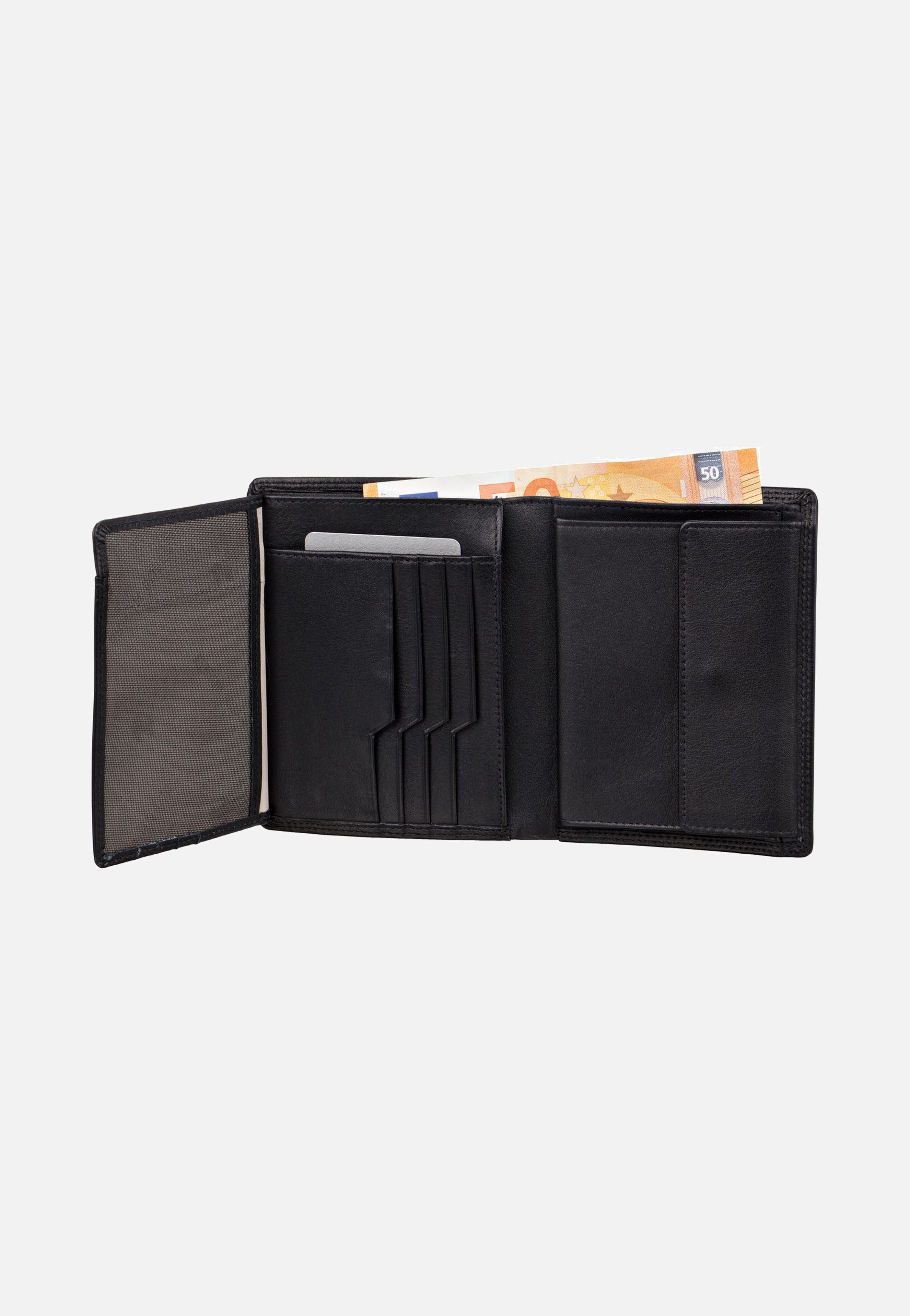 Braun Büffel - Golf Secure 90041 Schwarz - Wallet | Men-Image
