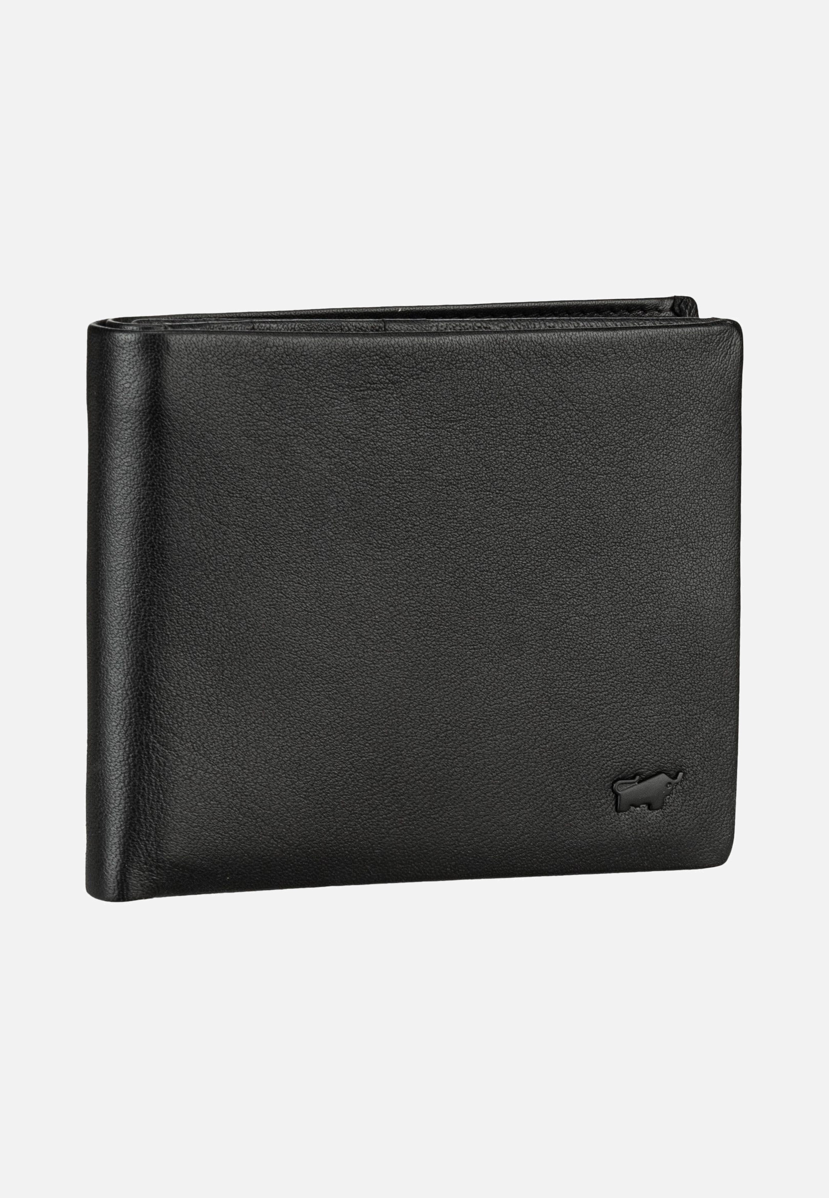 Braun Büffel Hannes Coin Wallet 12Cs Schwarz Portemonnaie