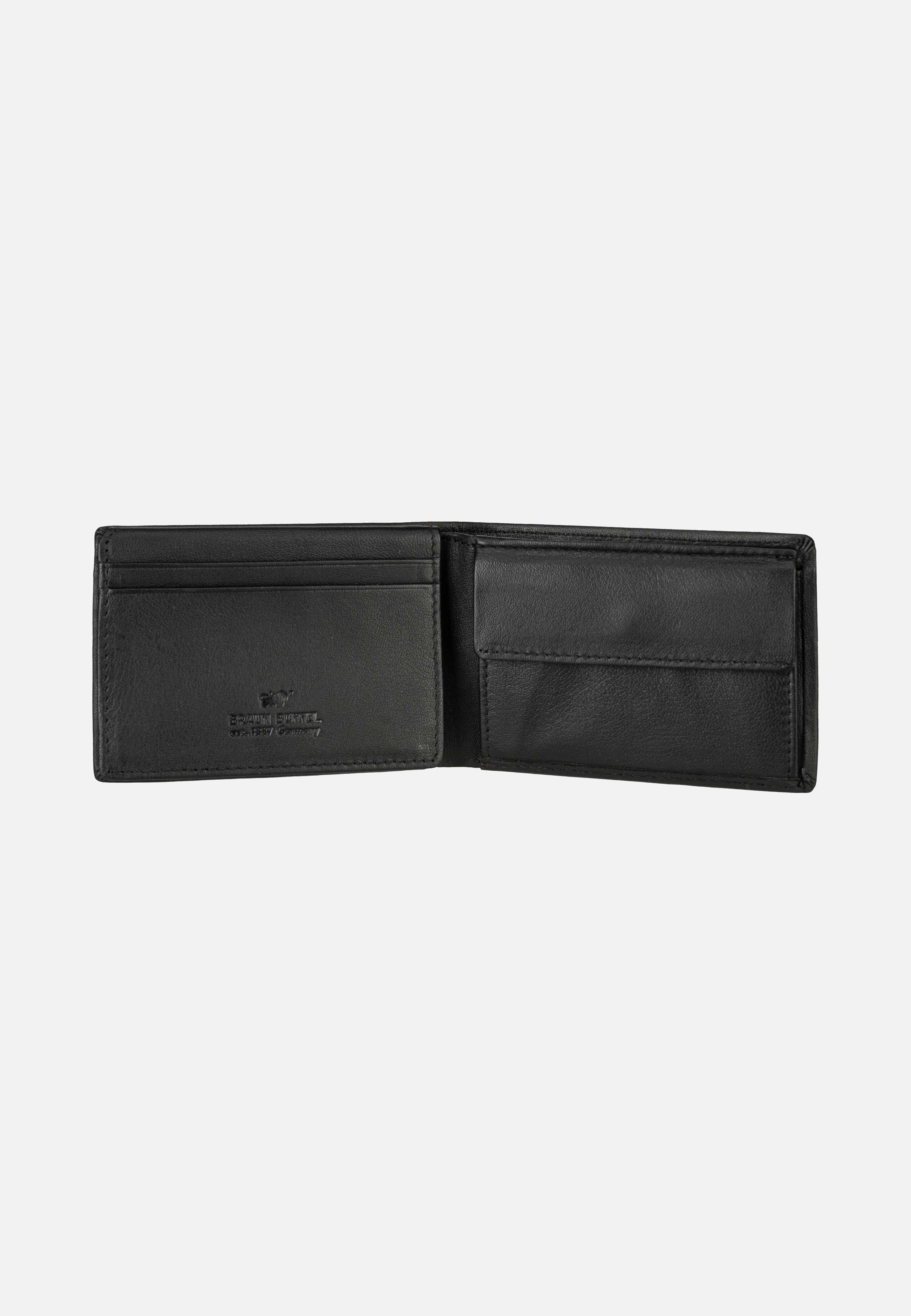 Braun Büffel - Hannes Coin Wallet S 4Cs Schwarz - Wallet | Neutral-Image