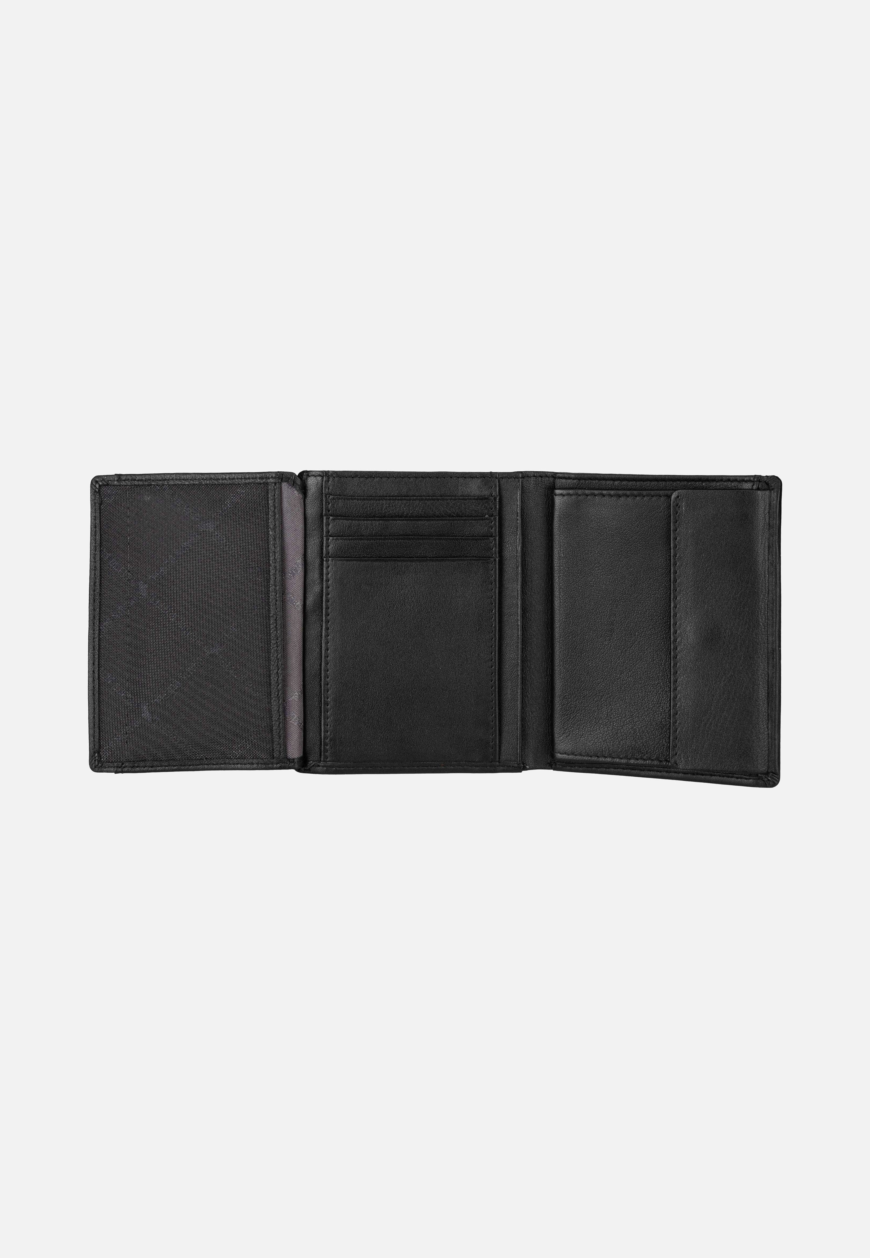 Braun Büffel - Hannes H North Coin Wallet 8Cs Schwarz - Wallet | Neutral-Image