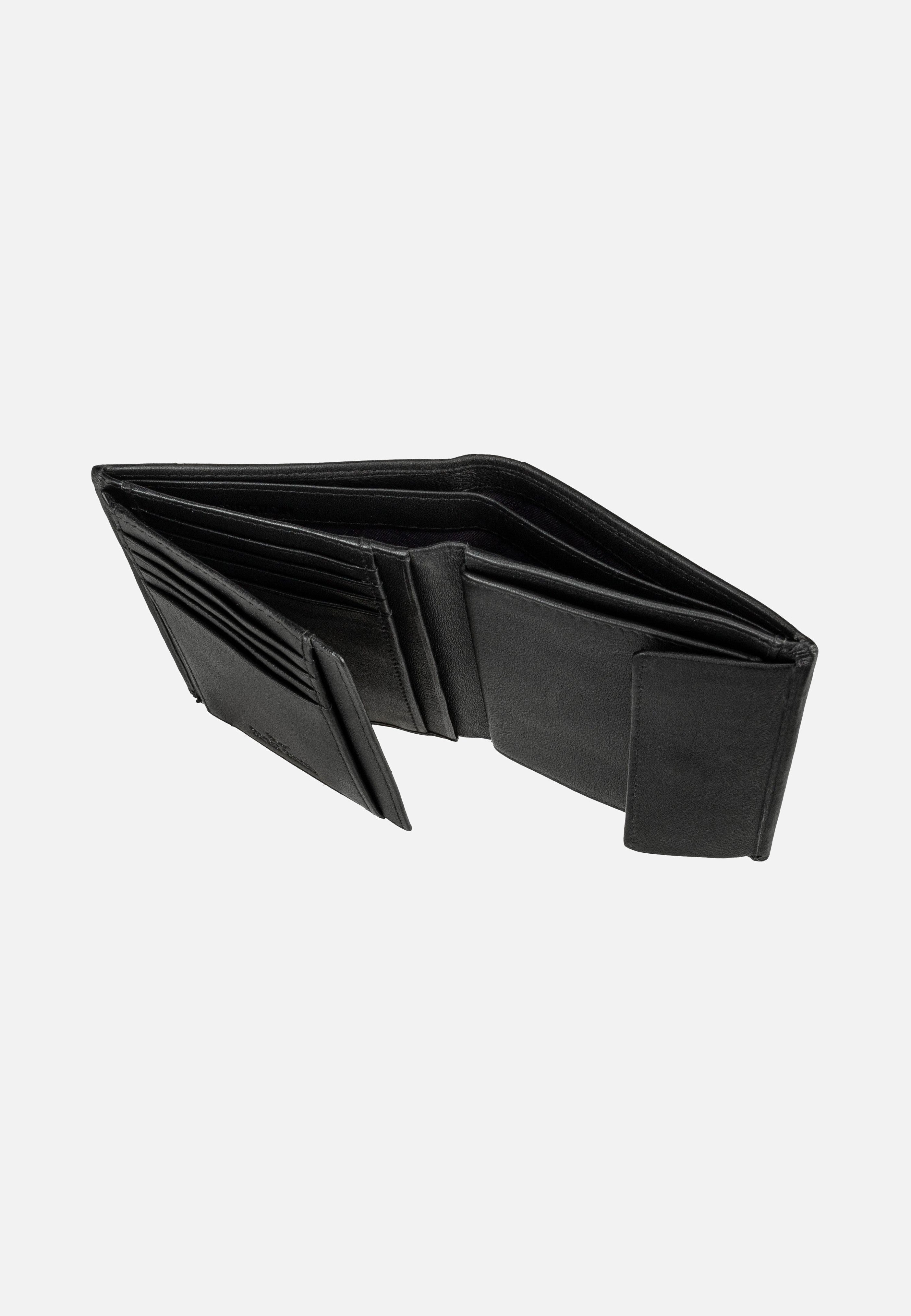 Braun Büffel - Hannes H North Coin Wallet 8Cs Schwarz - Wallet | Neutral-Image