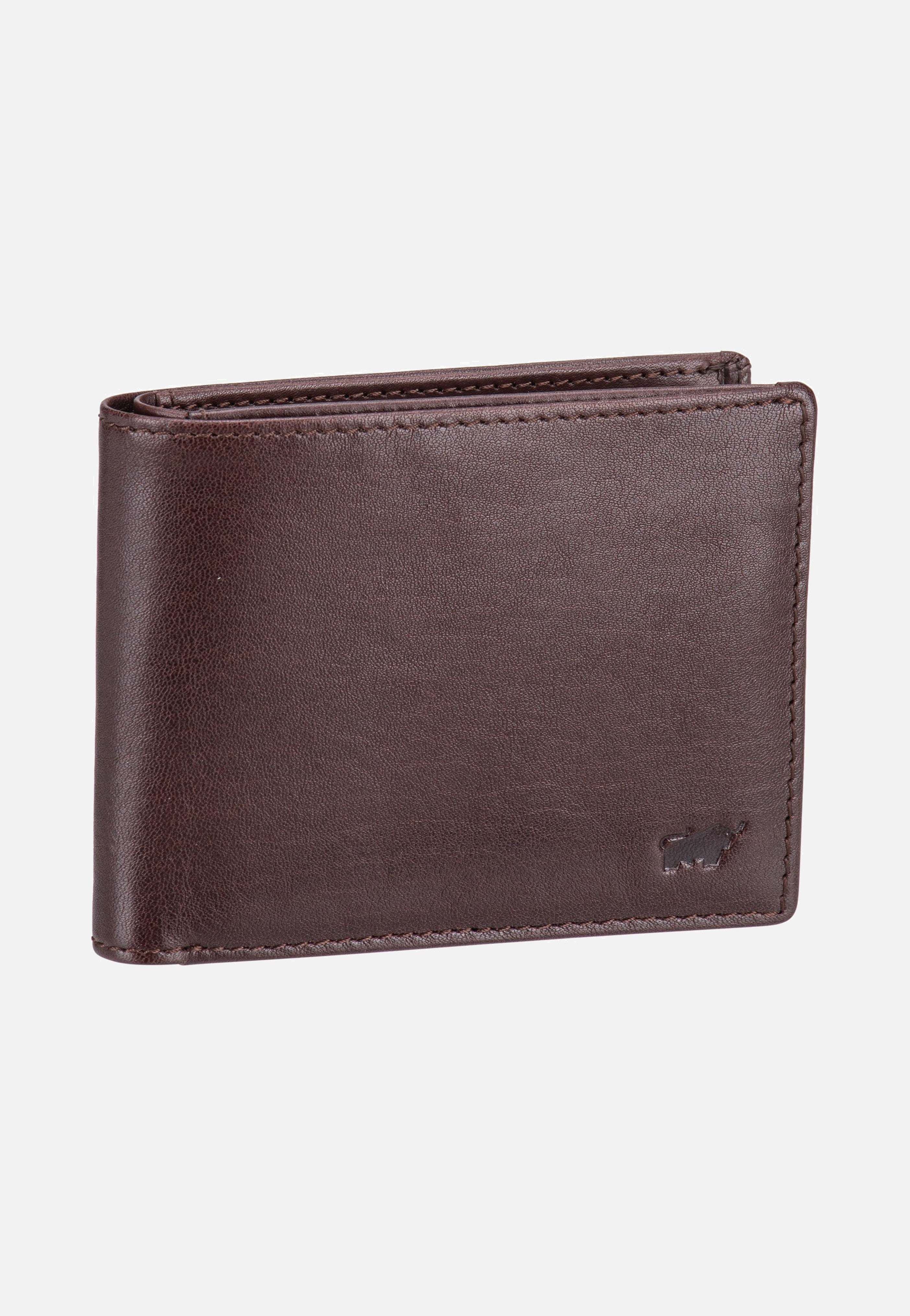 Braun Büffel Arezzo RFID 4+4Cs Braun Portemonnaie