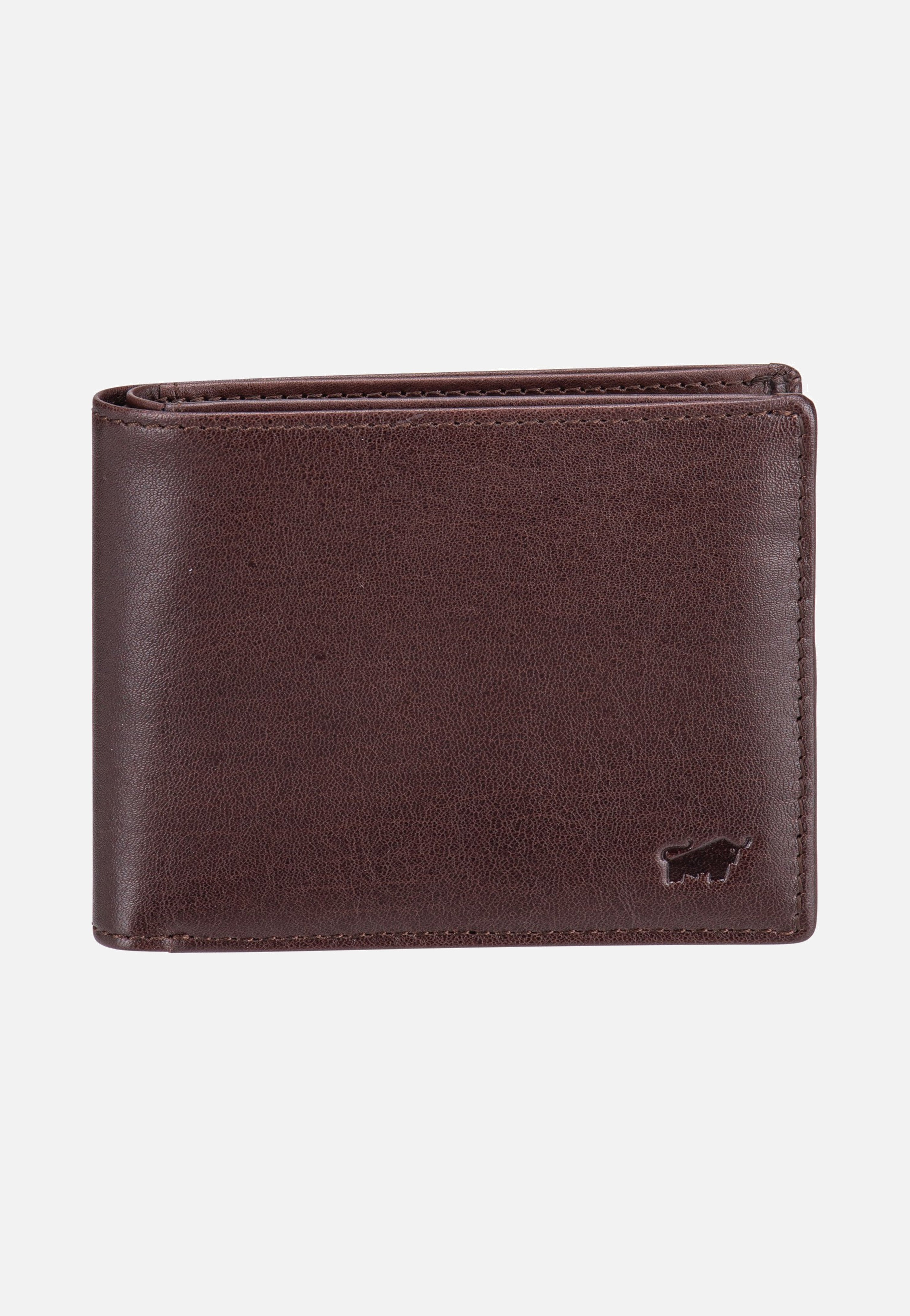 Braun Büffel Arezzo RFID 4+4Cs Braun Portemonnaie
