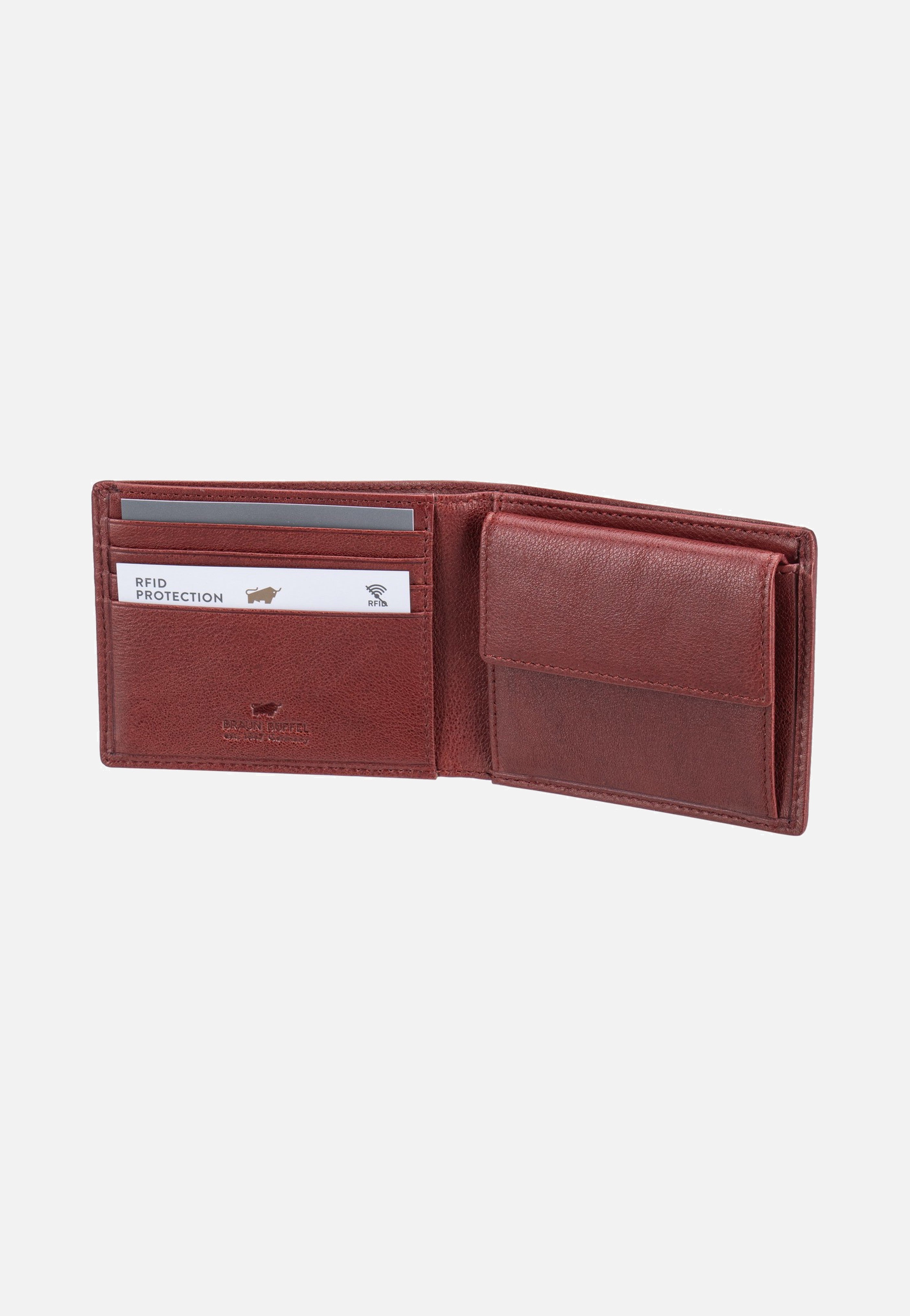 Braun Büffel Arezzo RFID 4+4Cs Tabak Portemonnaie