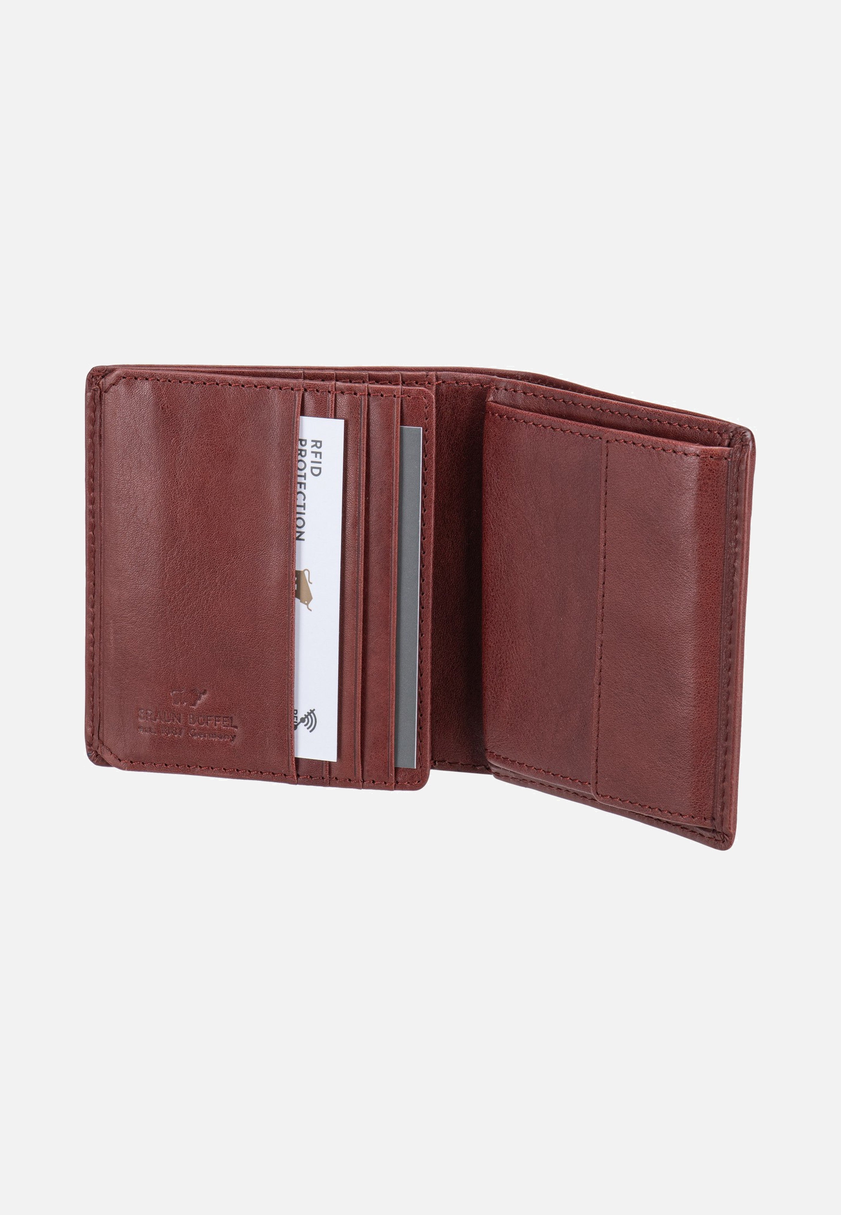 Braun Büffel - Arezzo RFID Carré 8Cs Tabak - Wallet | Neutral-Image