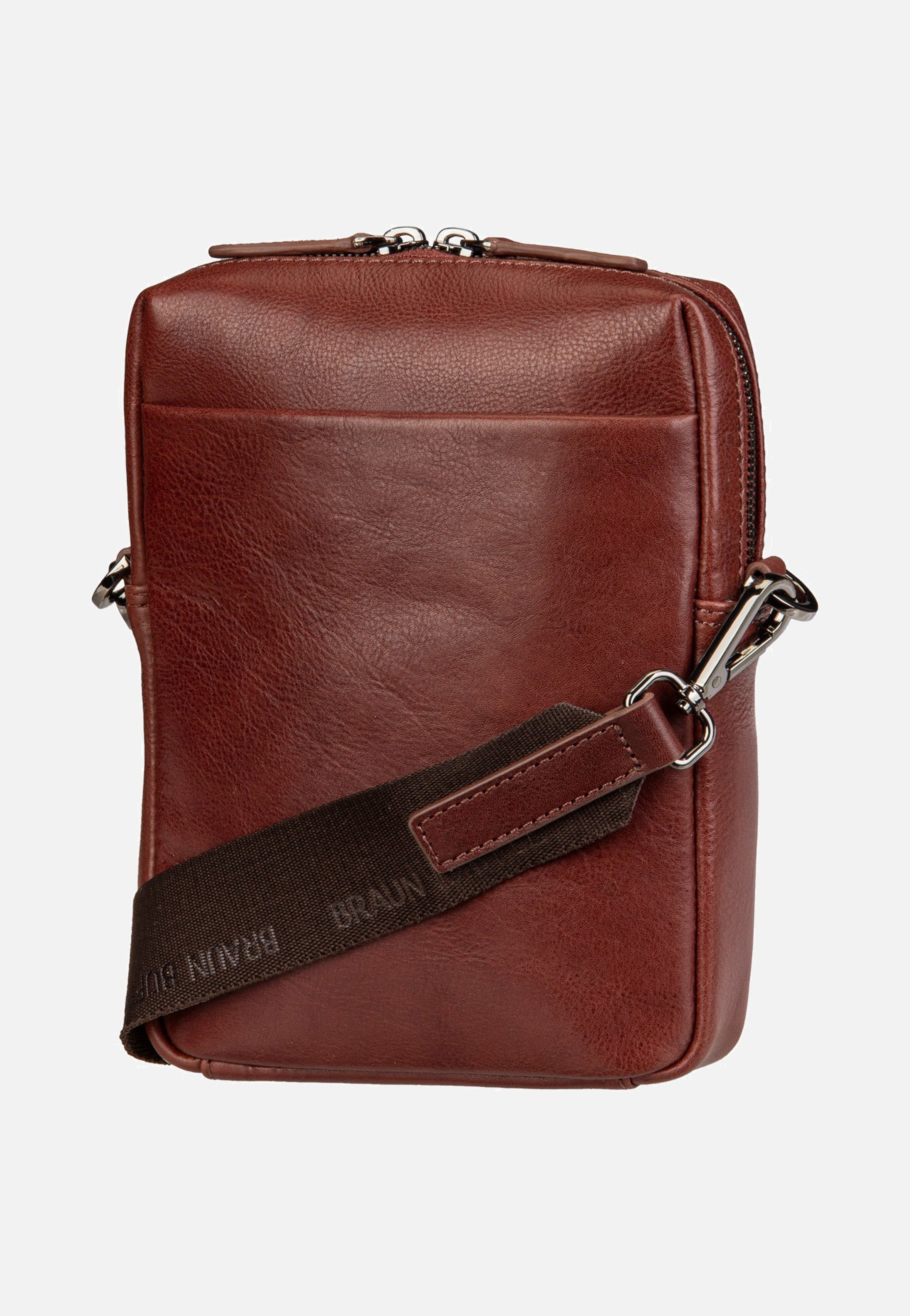 Braun Büffel Arezzo Umhängetasche Tabak Schultertasche