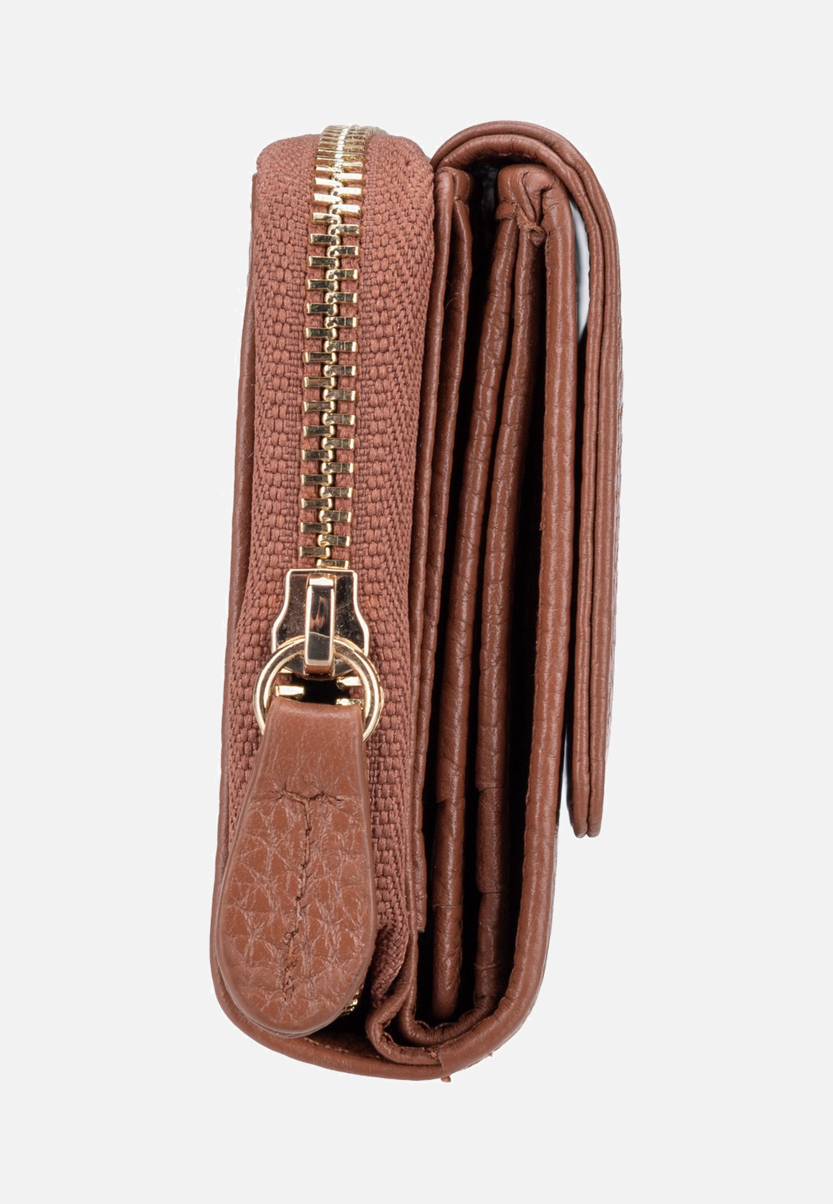 Braun Büffel Asti RV 50446 6CS Saddle brown Wallet