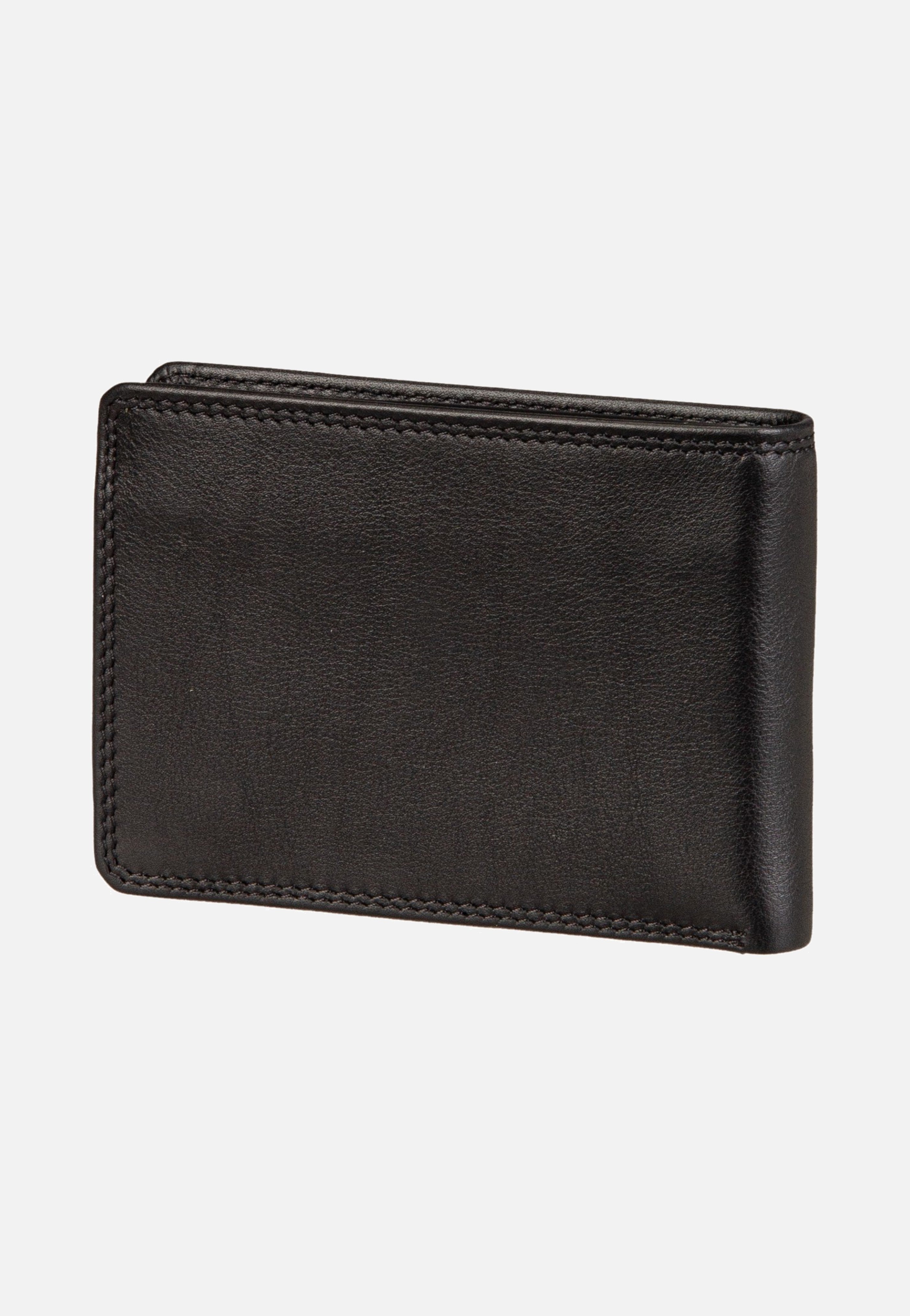 Braun Büffel Golf RFID Coin Wallet 4Cs Black Portemonnaie