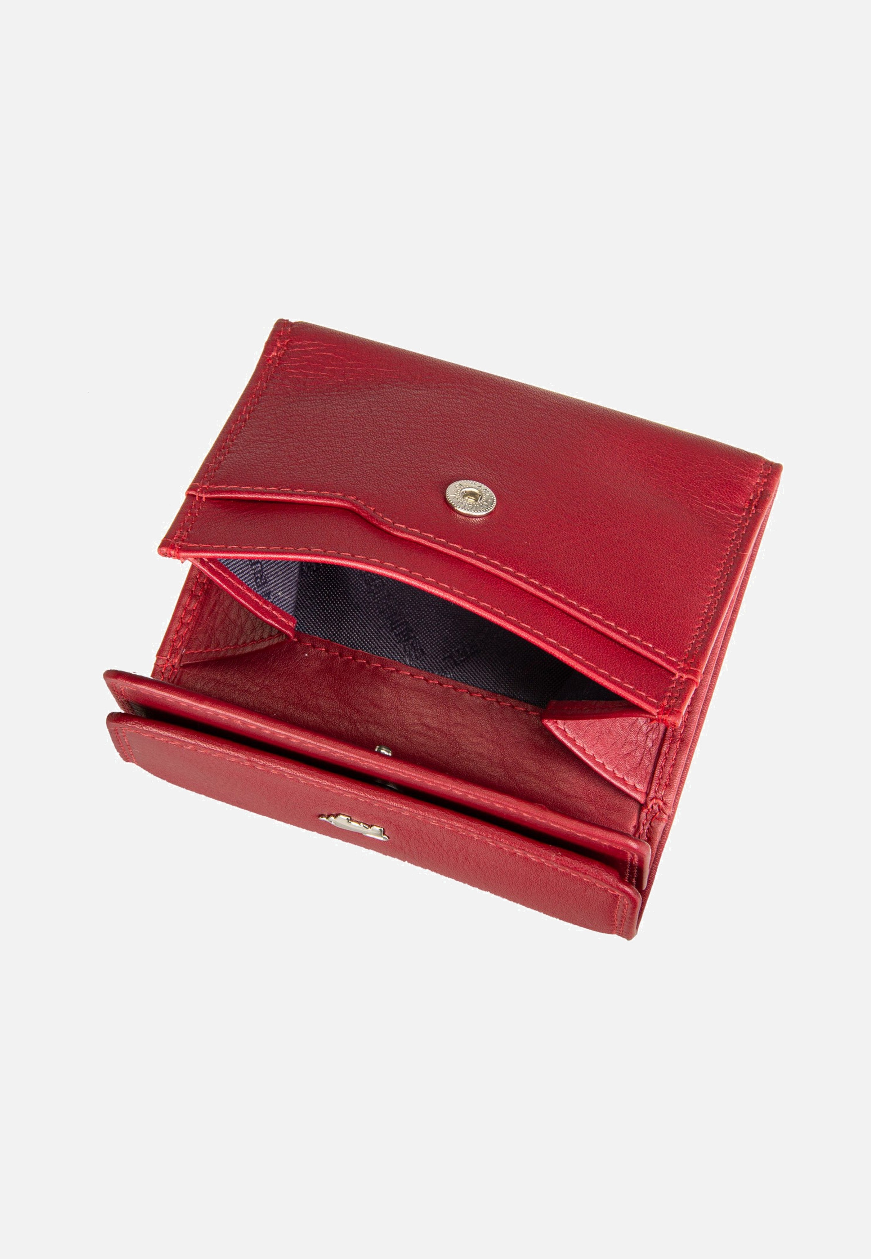 Braun Büffel Golf RFID Wallet S 4Cs Red Portemonnaie