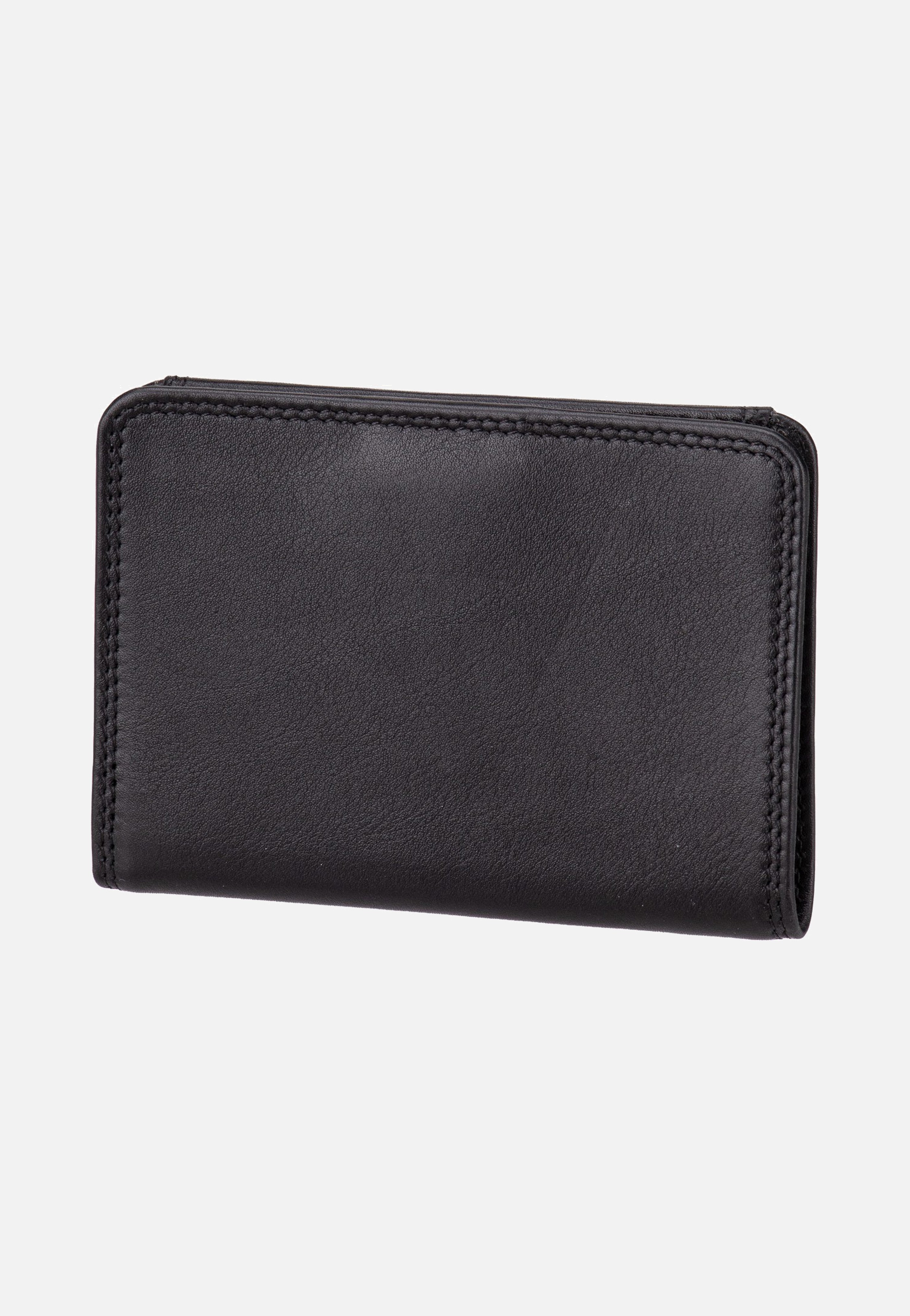 Braun Büffel Golf RFID Coin Purse S 2Cs Black Portemonnaie