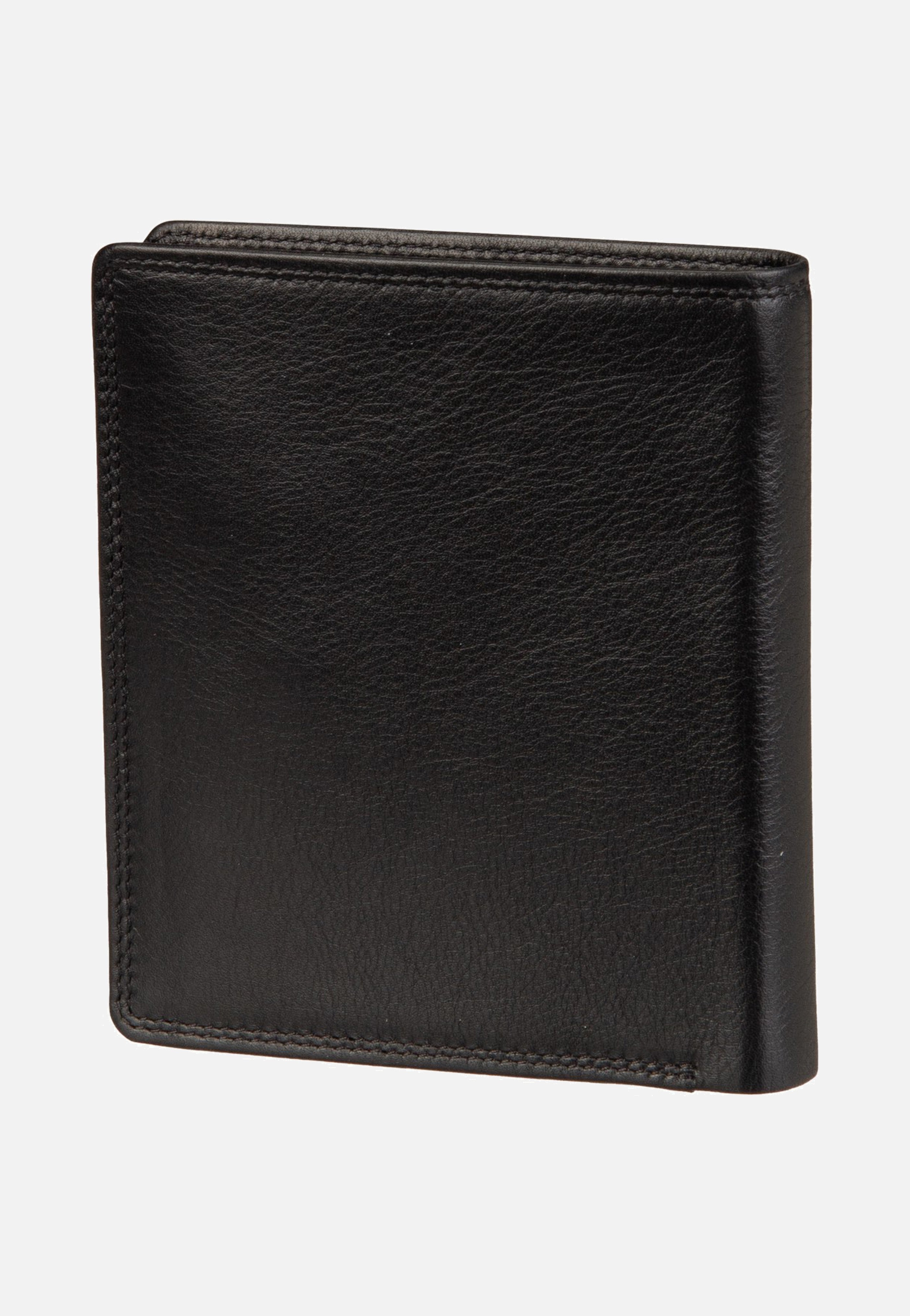 Braun Büffel Golf RFID Coin Wallet H 12Cs Black Portemonnaie