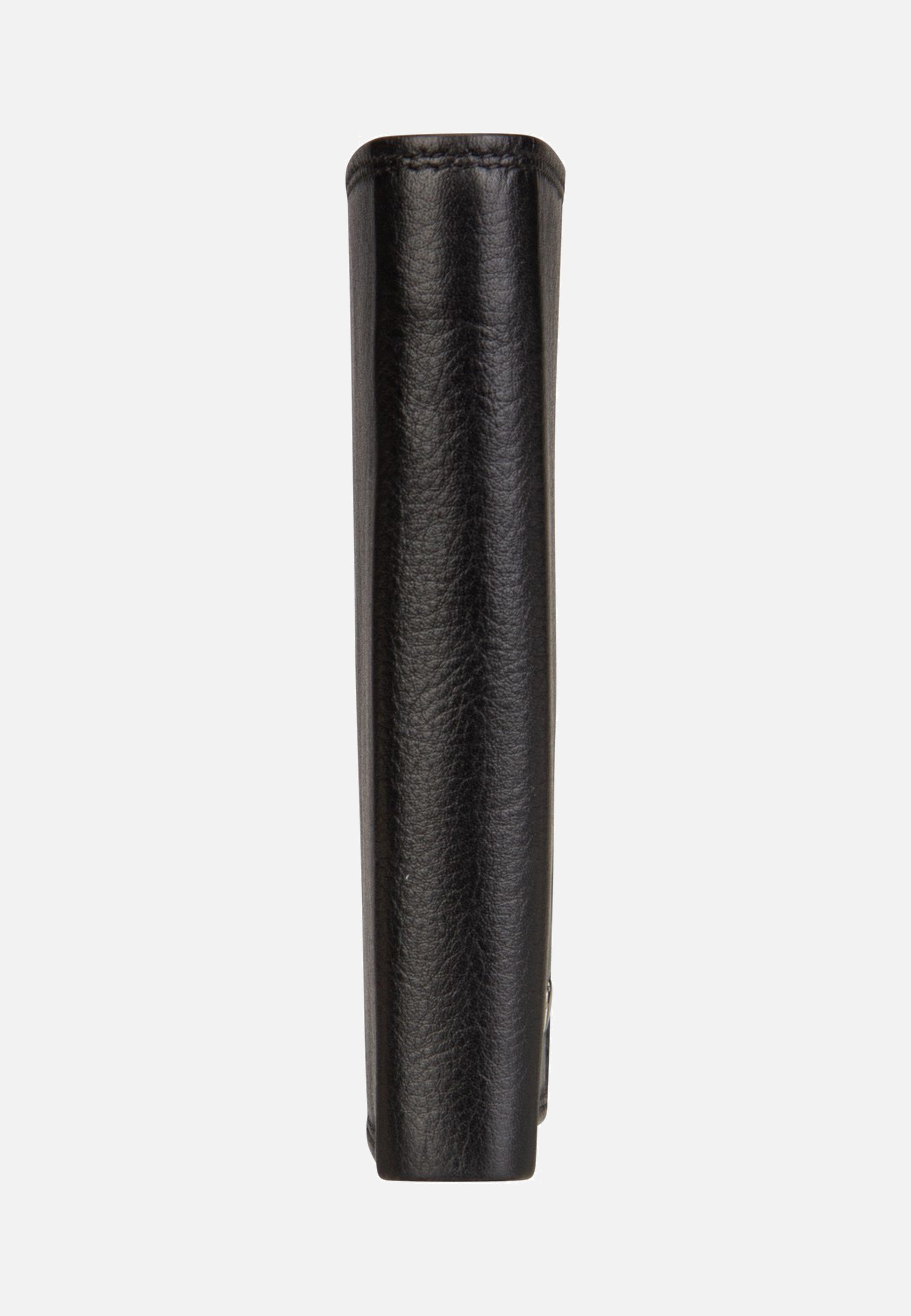 Braun Büffel Golf RFID Coin Wallet H 12Cs Black Portemonnaie