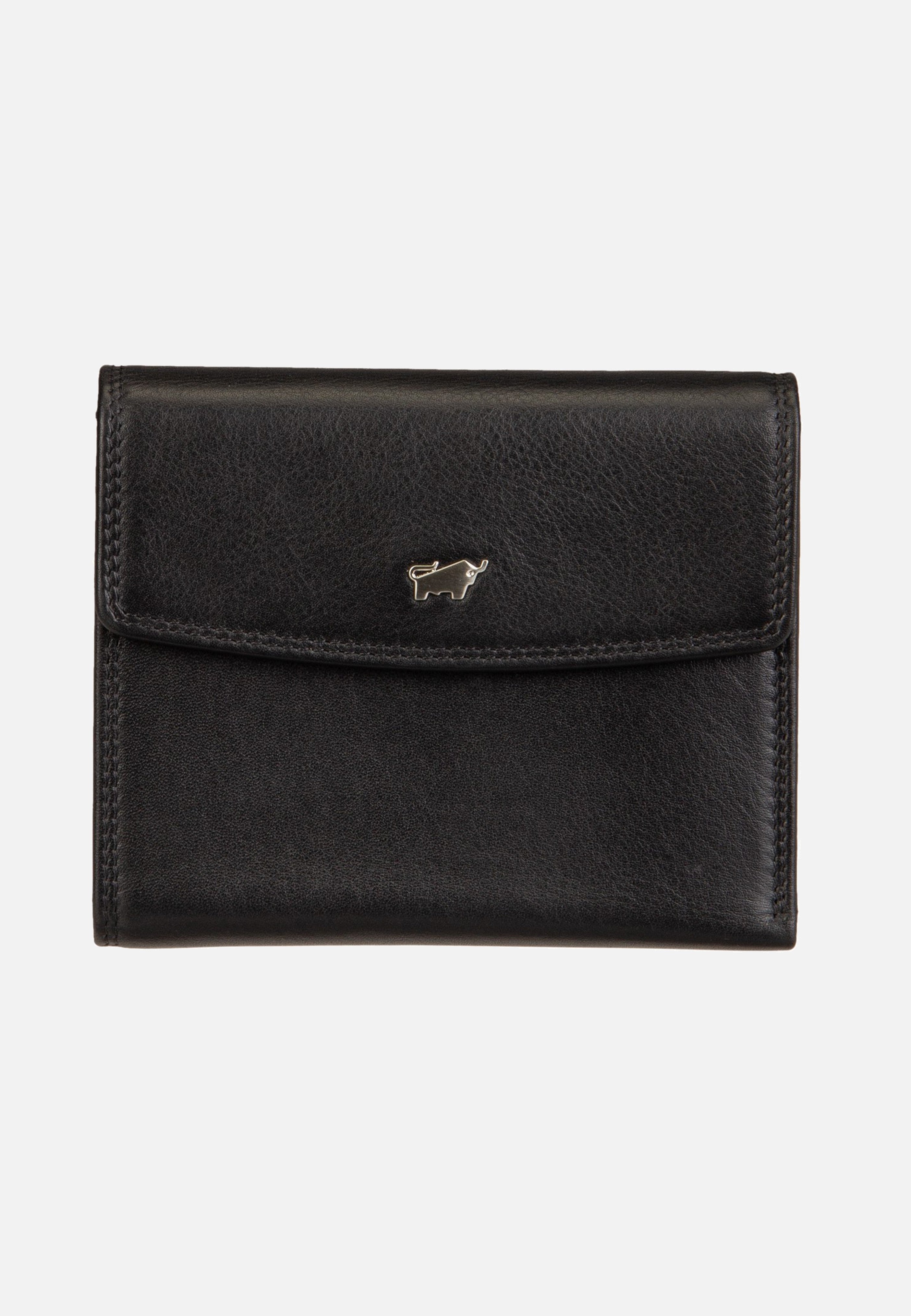 Braun Büffel Golf RFID Wallet M 8Cs Black Portemonnaie