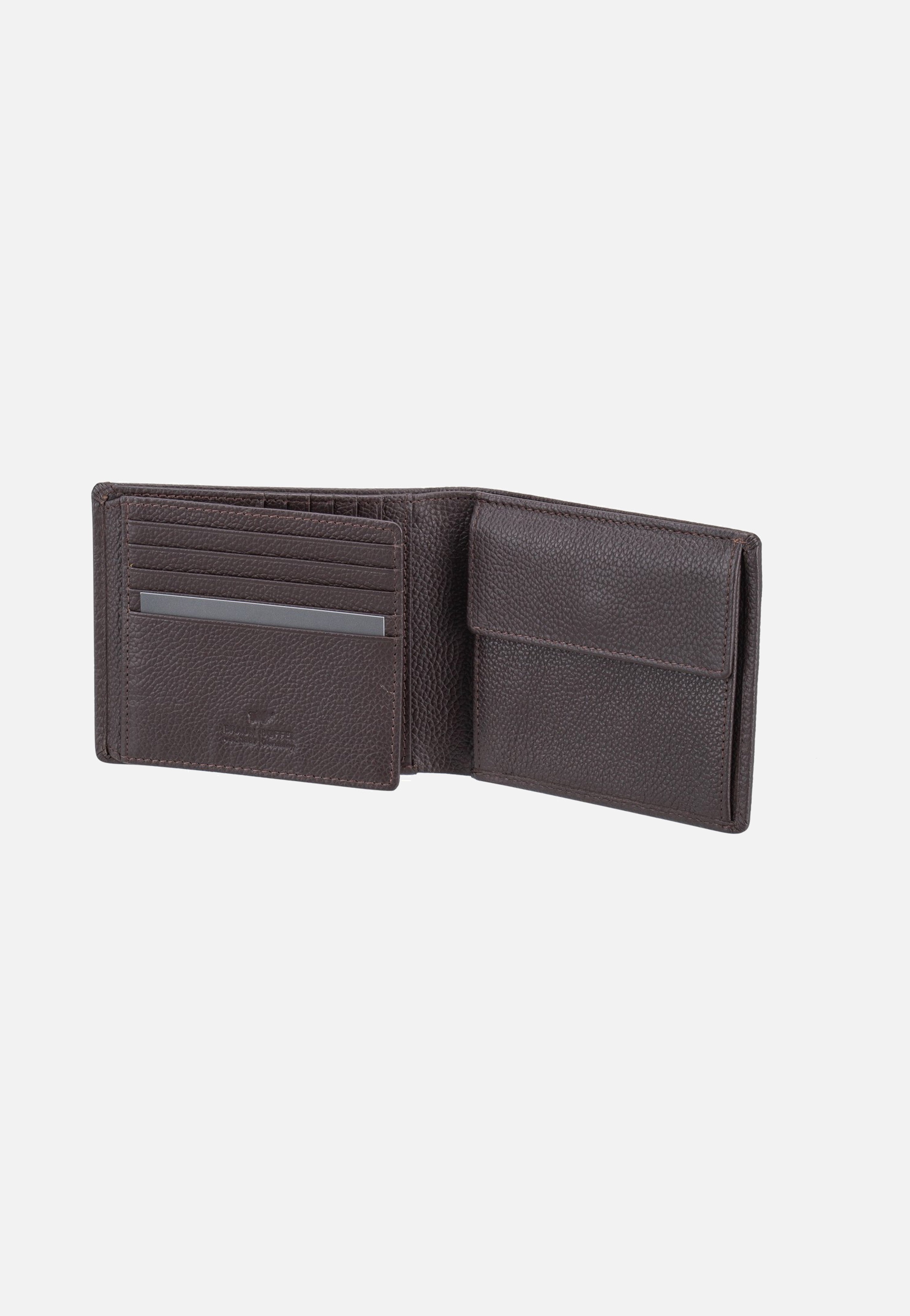 Braun Büffel Prato RFID 11CS Dunkelbraun Portemonnaie