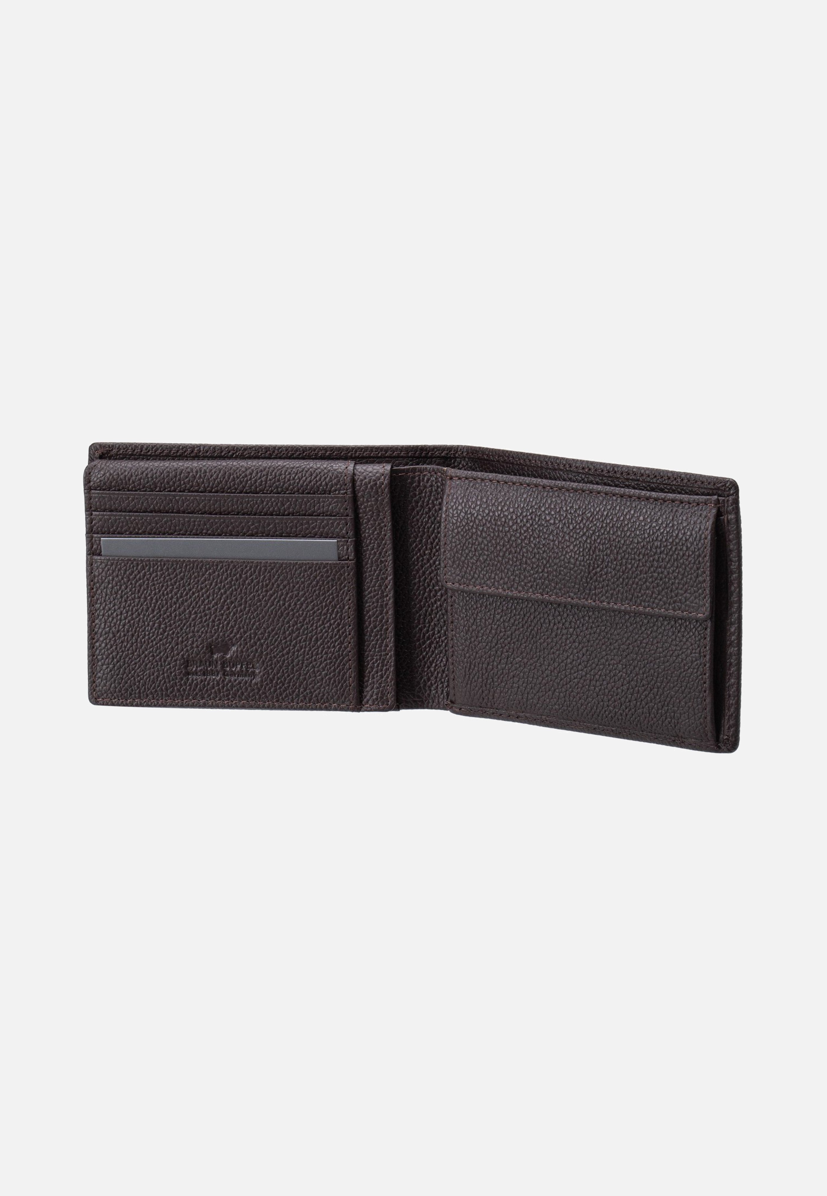 Braun Büffel Prato RFID 8CS Dunkelbraun Portemonnaie