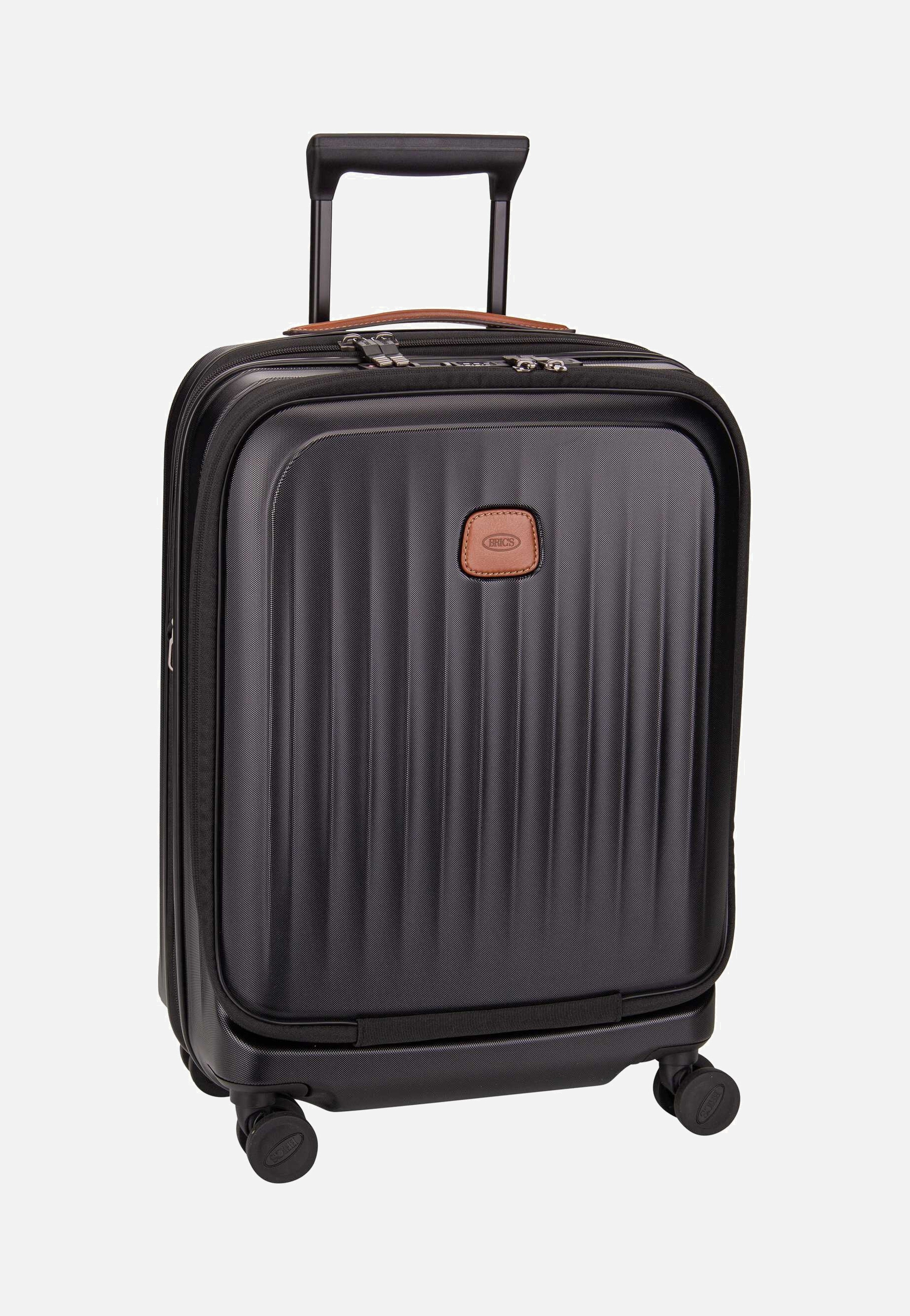 Bric's Taormina Trolley 55 Exp.Vortasche Schwarz Koffer