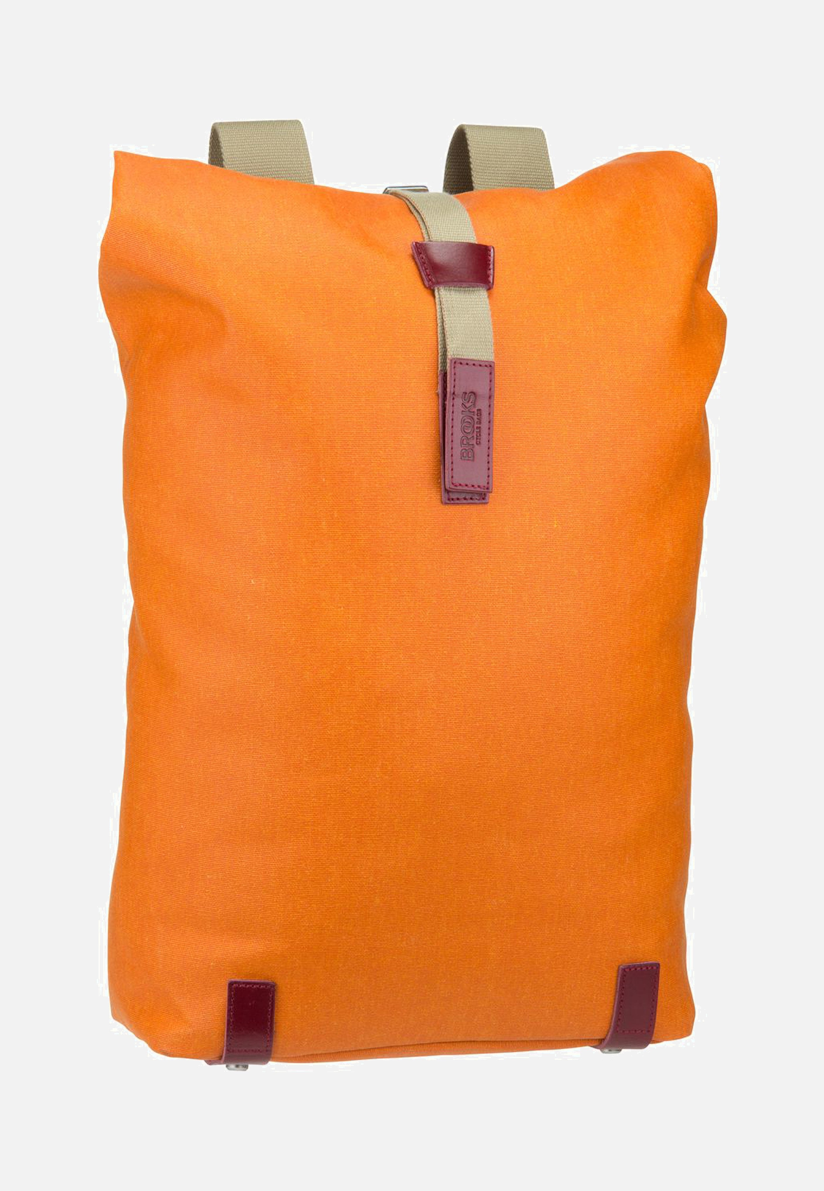 Brooks England - Pickwick Cotton Canvas 26 L Goose Beak - Rolltop Backpack | Neutral-Image