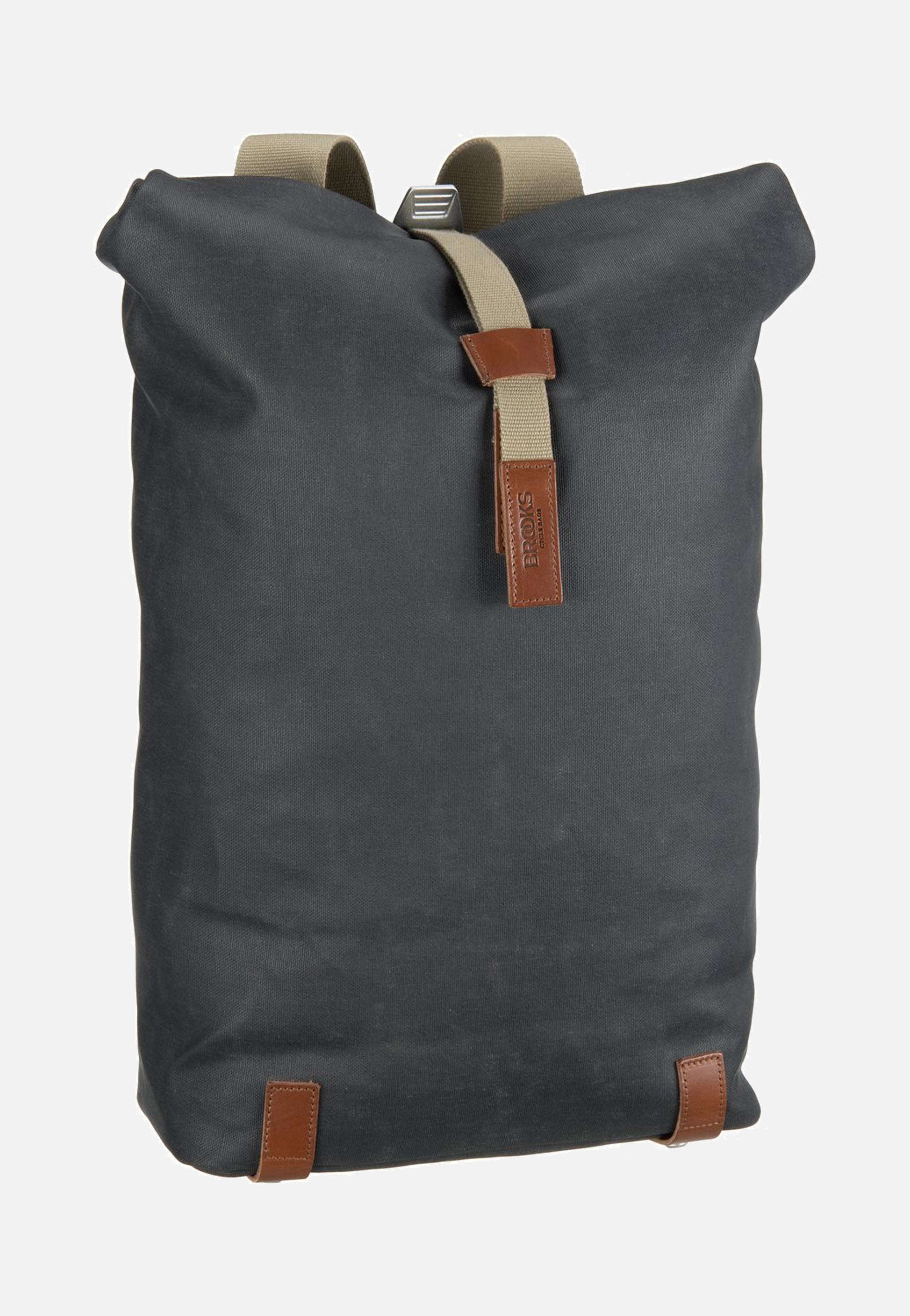 Brooks England - Pickwick Cotton Canvas 26 L Grey - Rolltop Rucksack ...