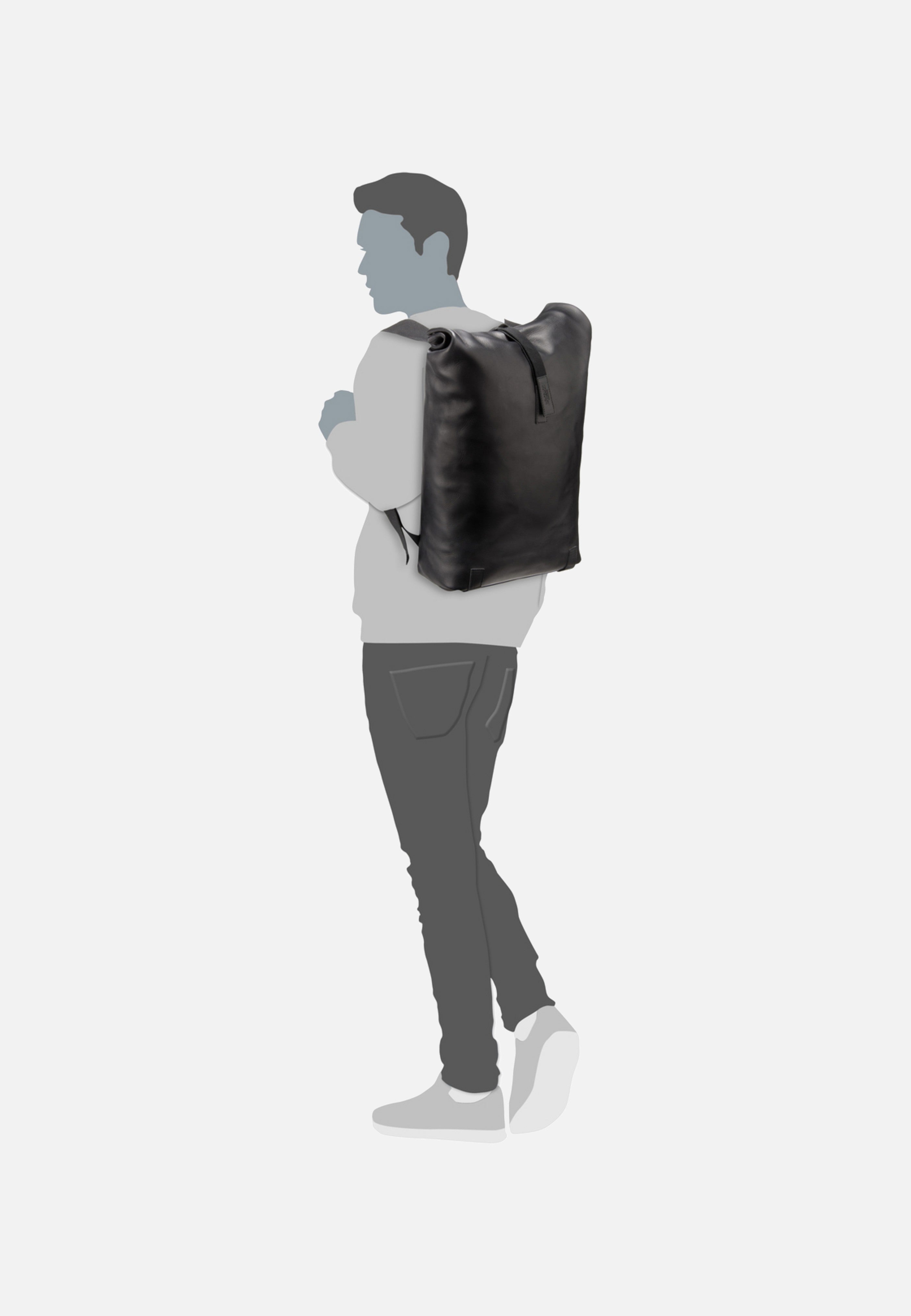 Brooks England - Pickwick Leather 26 L Black - Backpack | Neutral-Image