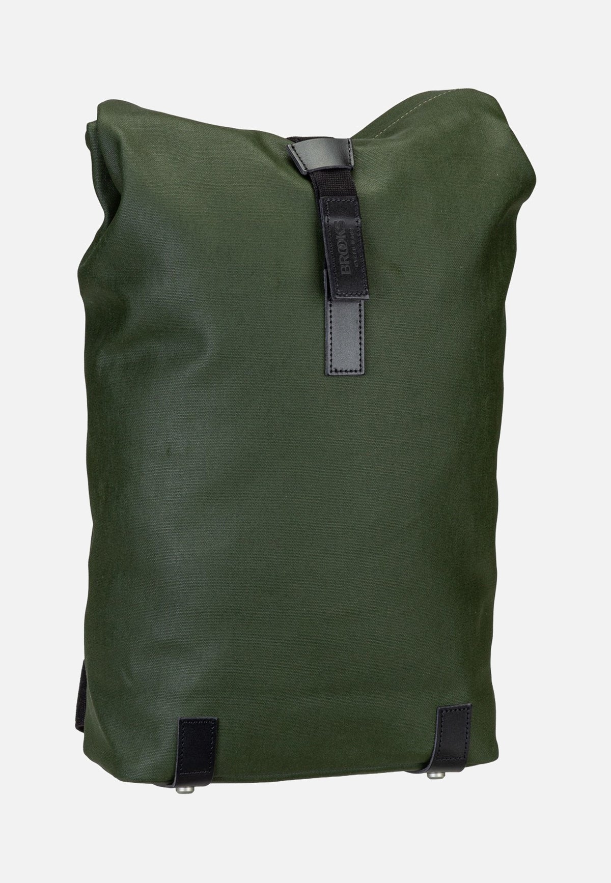 Brooks England Pickwick Cotton Canvas 12 L Forest Rolltop Rucksack