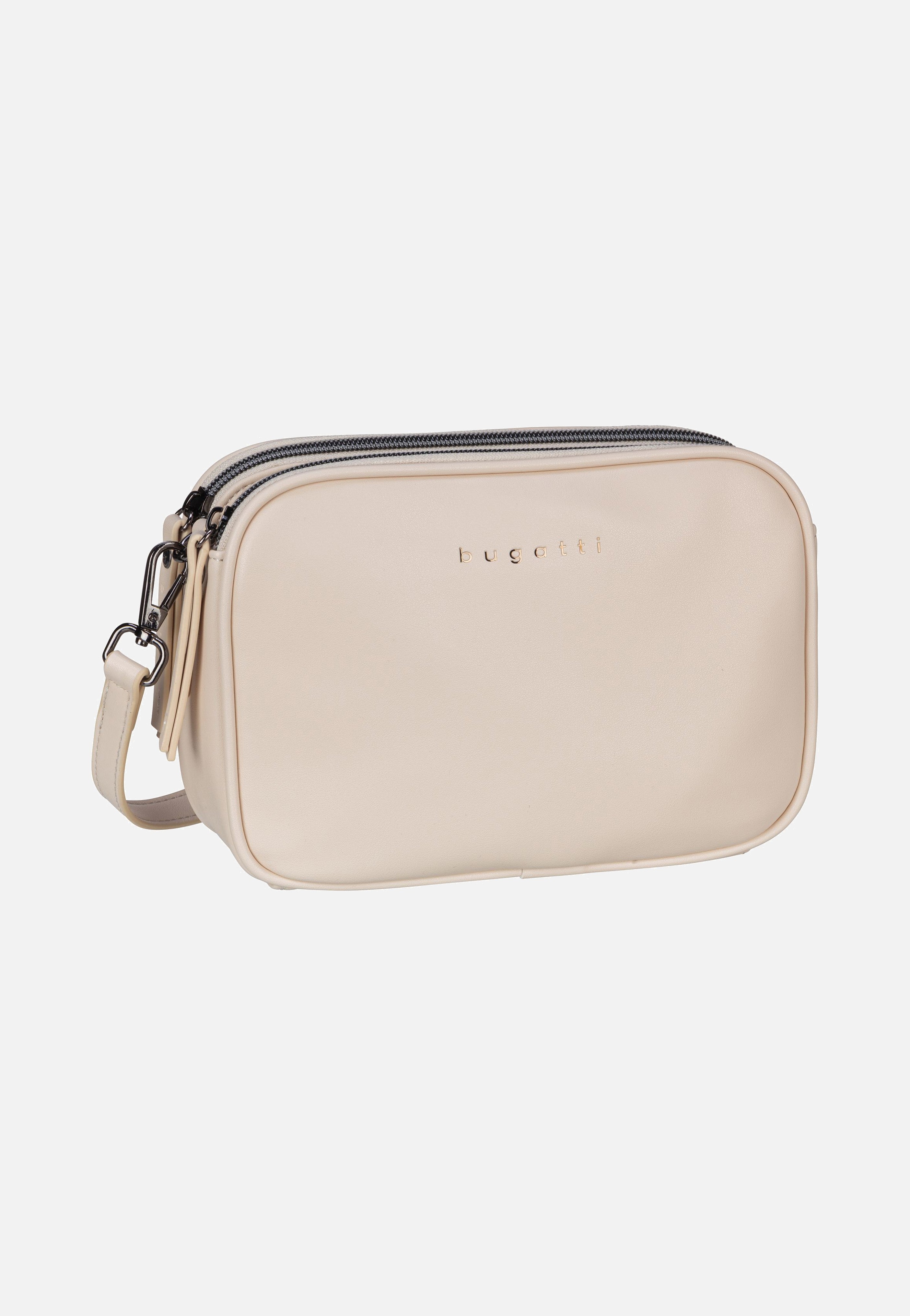 Bugatti Almata Crossbody Bag Beige Umhängetasche