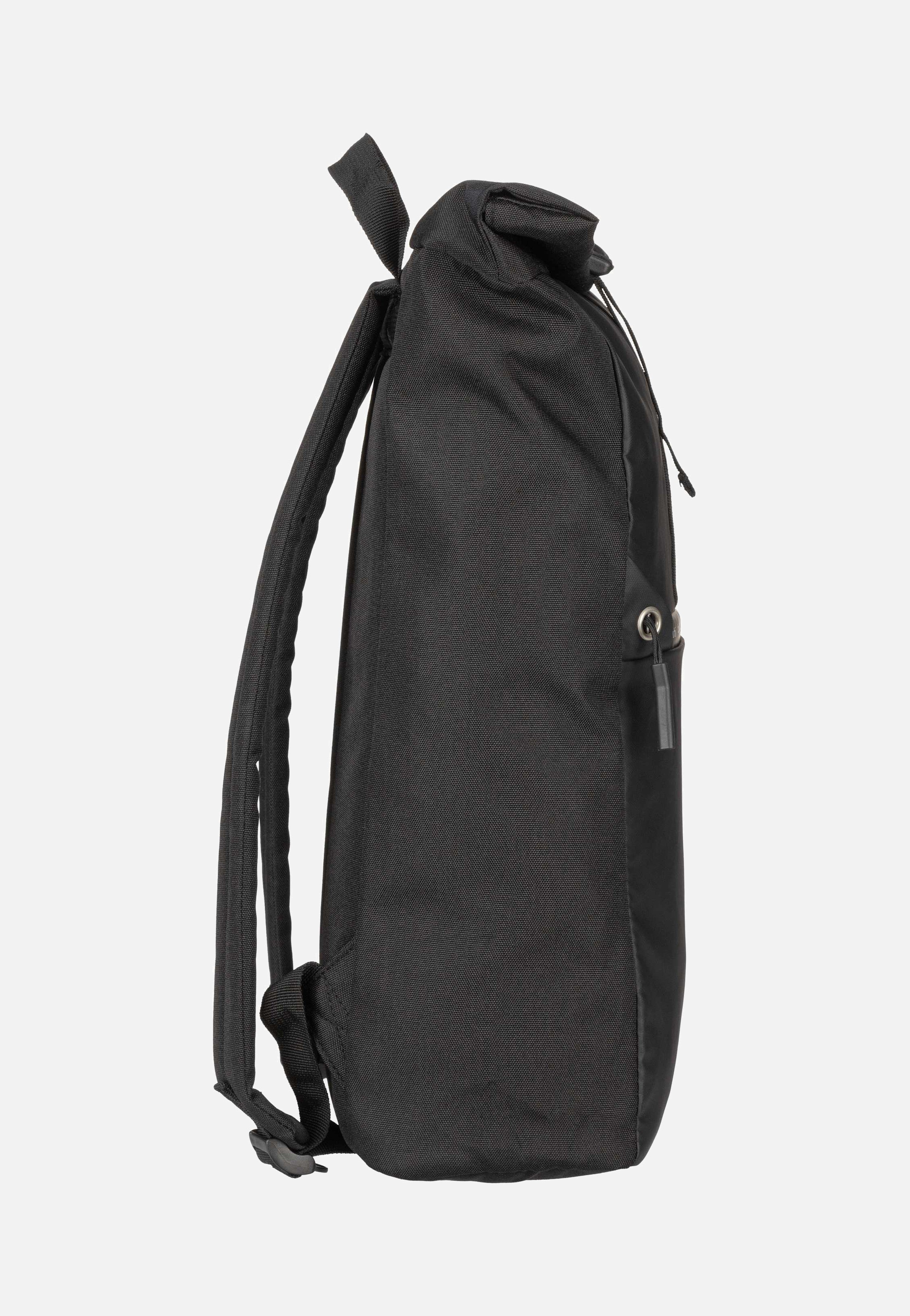 Bugatti - Blanc DeLight Backpack with Rolltop Schwarz - Rolltop Backpack | Neutral-Image