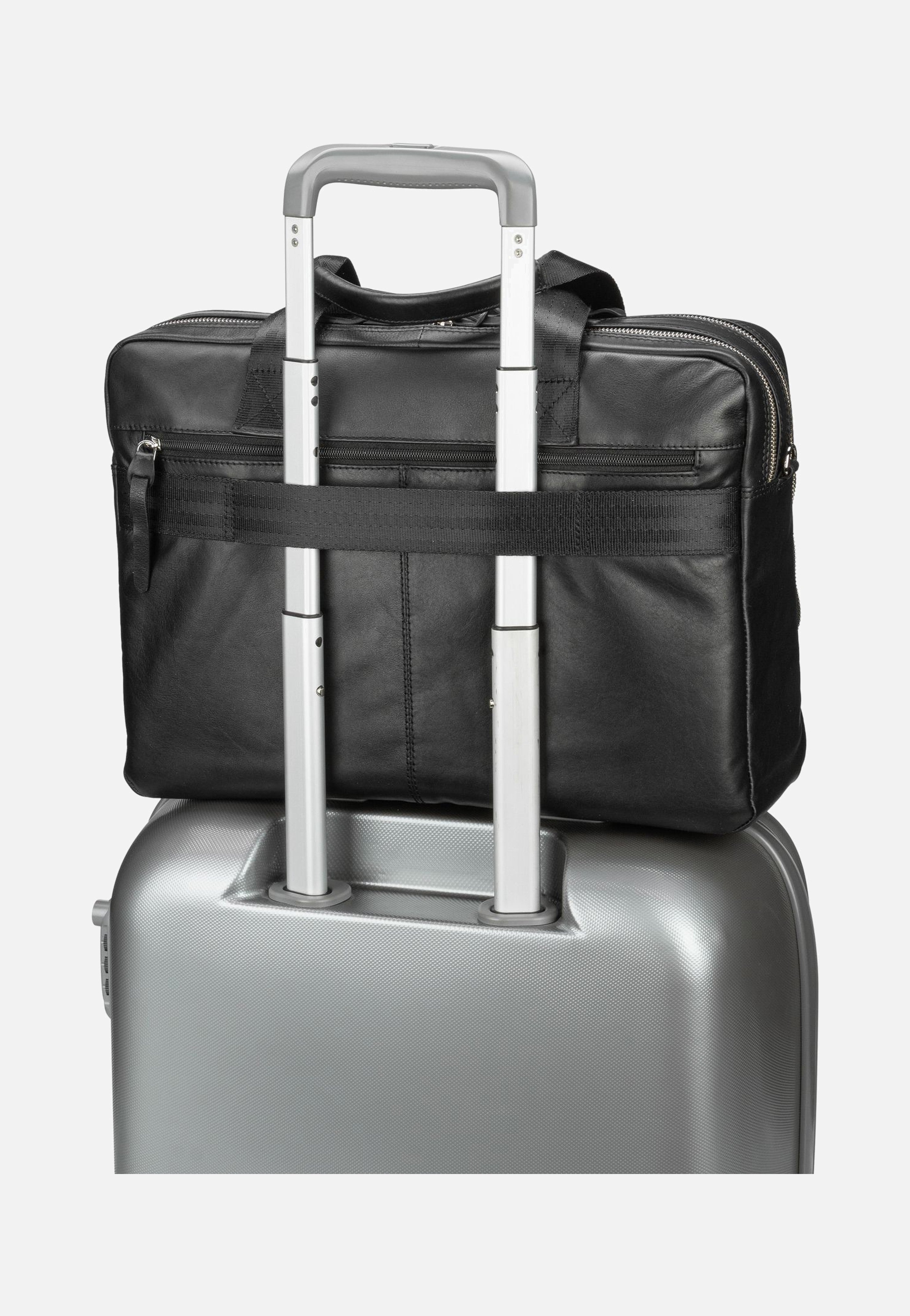 Bugatti - Comet L Schwarz - Briefcase | Neutral-Image