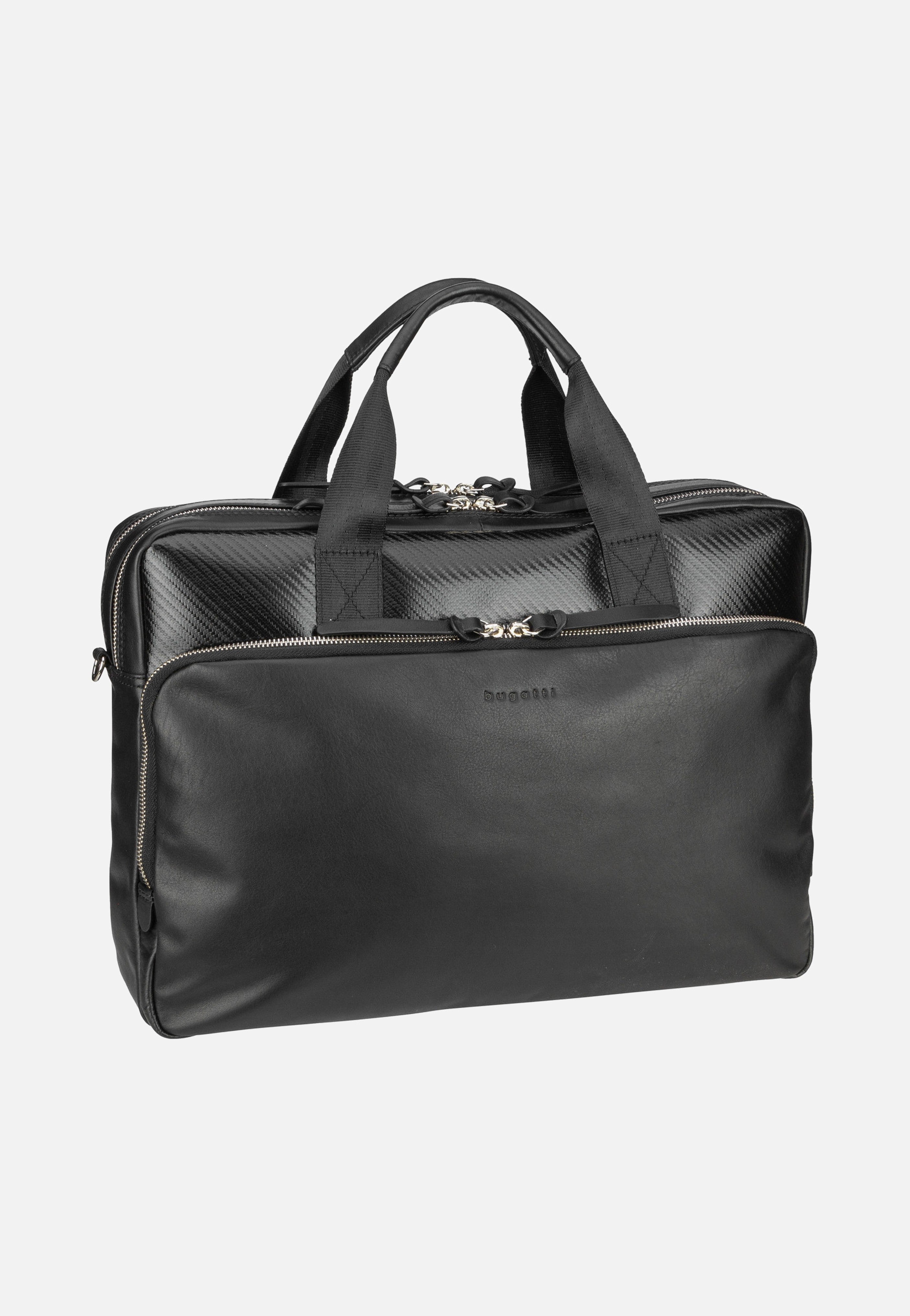 Bugatti - Comet L Schwarz - Briefcase | Neutral-Image