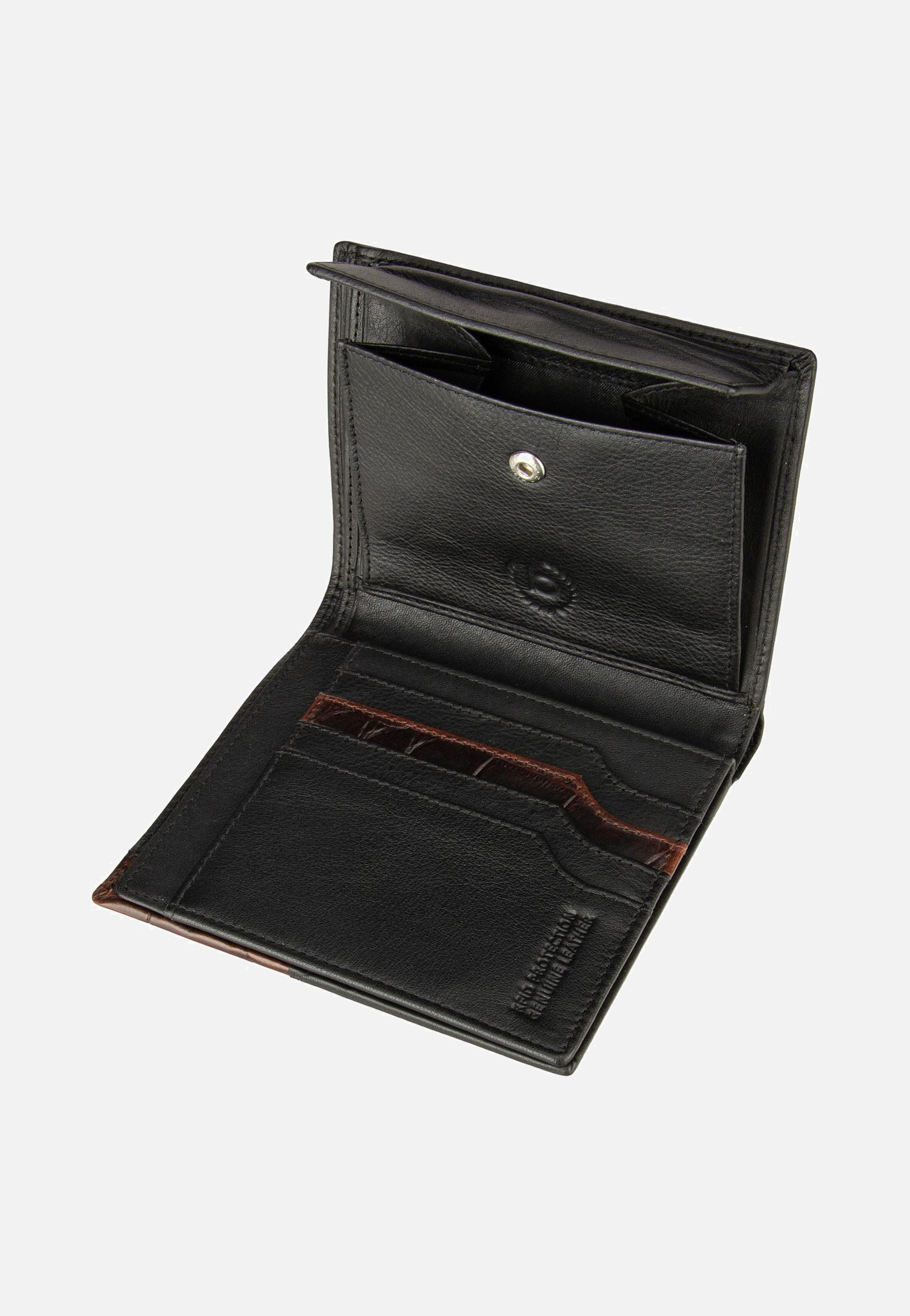 Bugatti - Corso DeLuxe Hochformat 1653 Schwarz - Wallet | Neutral-Image