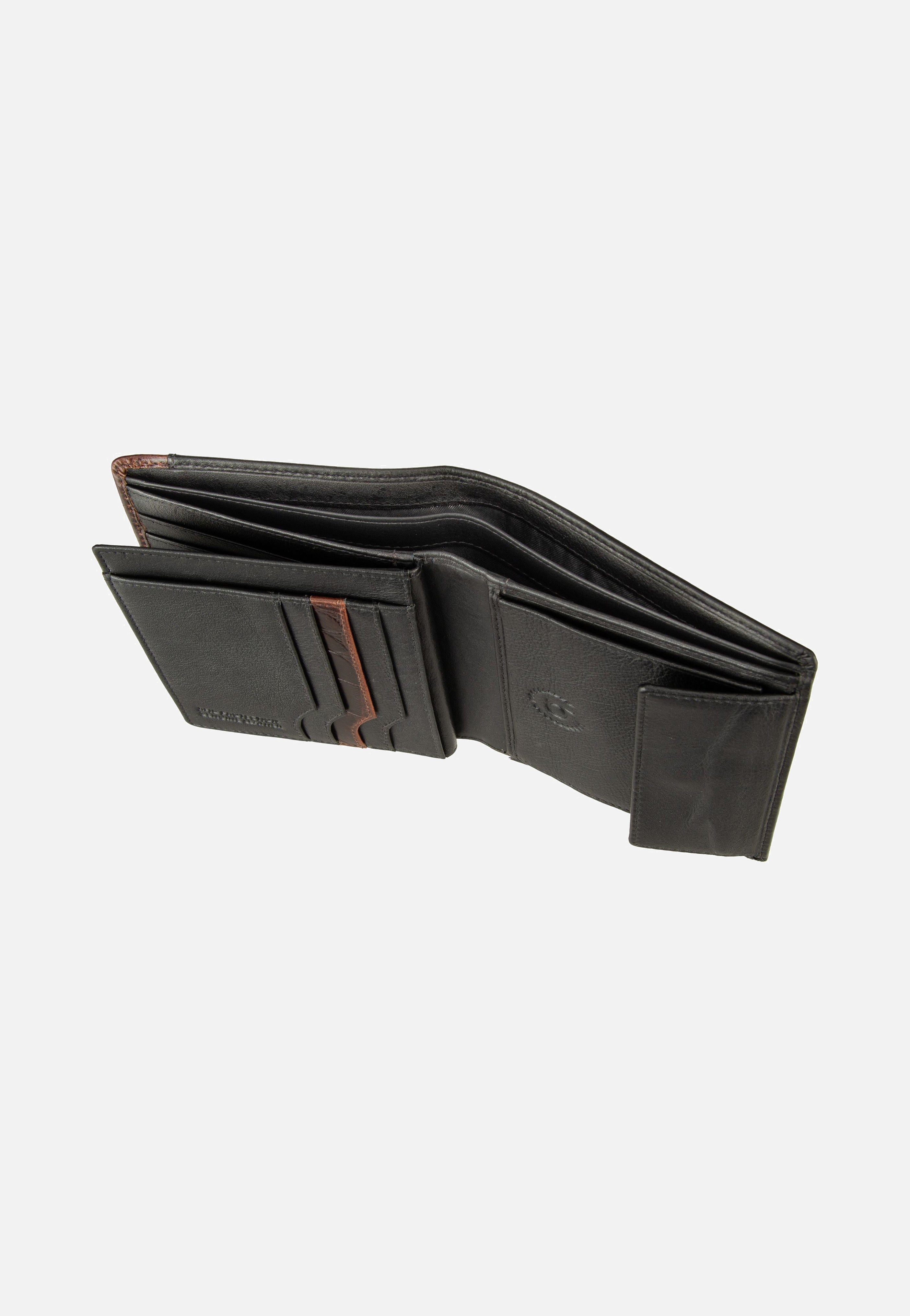 Bugatti - Corso DeLuxe Hochformat 1653 Schwarz - Wallet | Neutral-Image