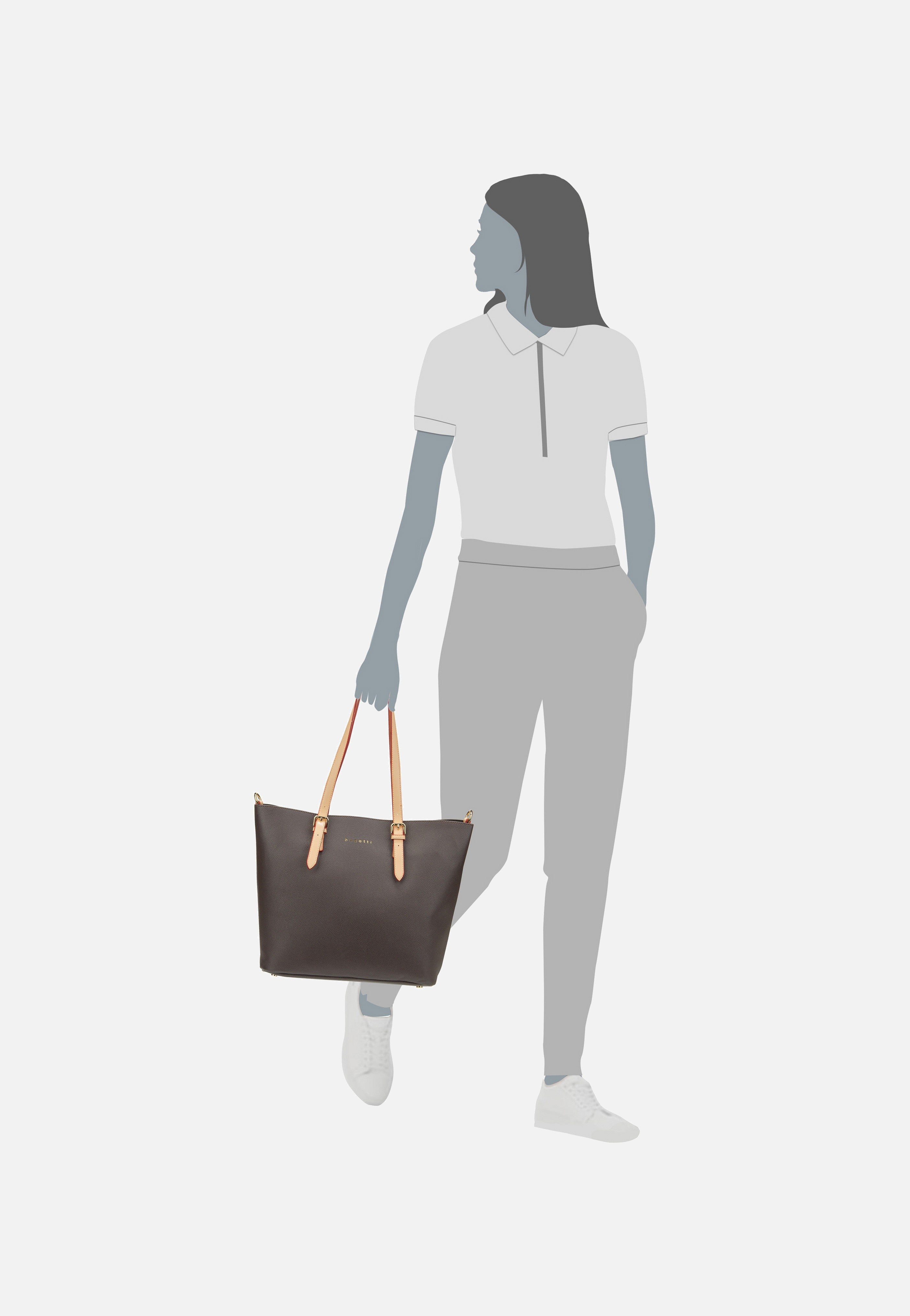 Bugatti - Ella L Dunkelbraun - Shopper | Women-Image