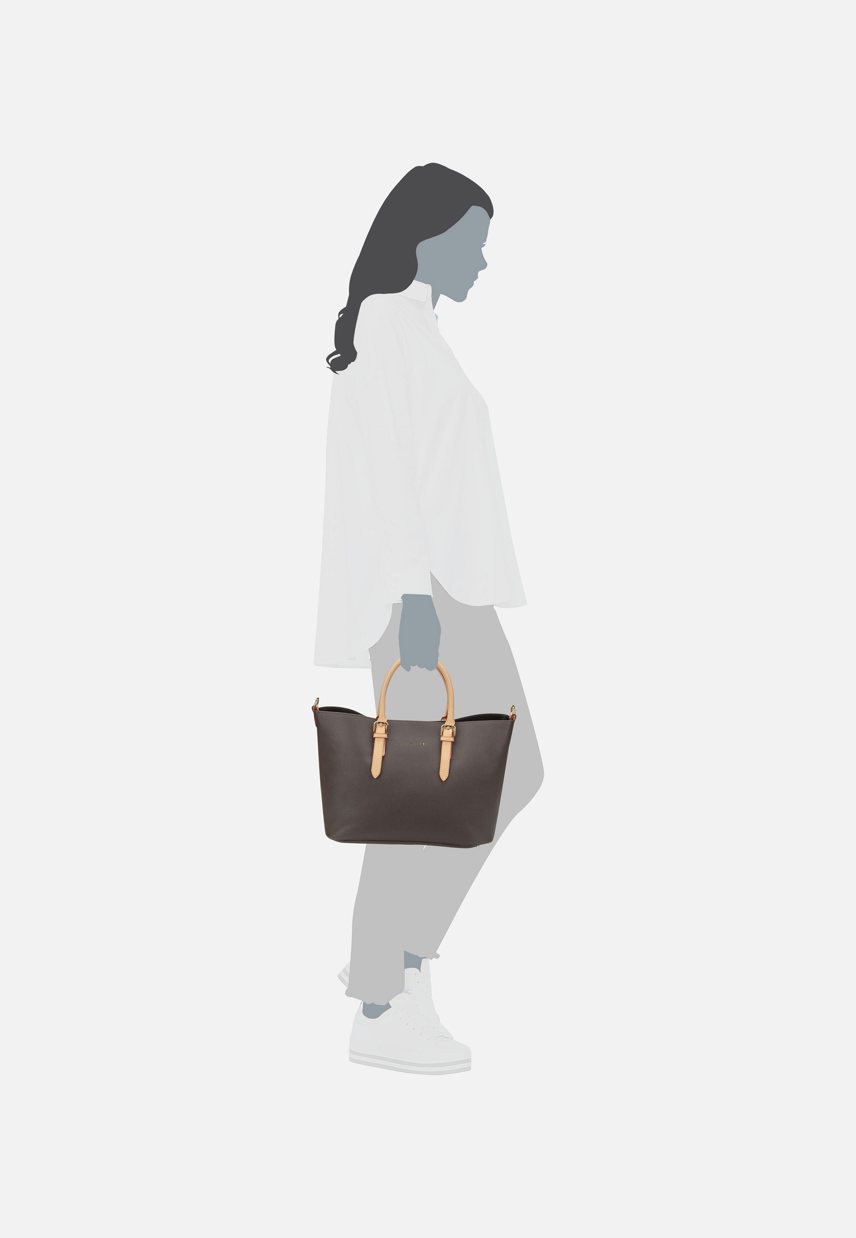 Bugatti - Ella M Dunkelbraun - Tote Bag | Women-Image